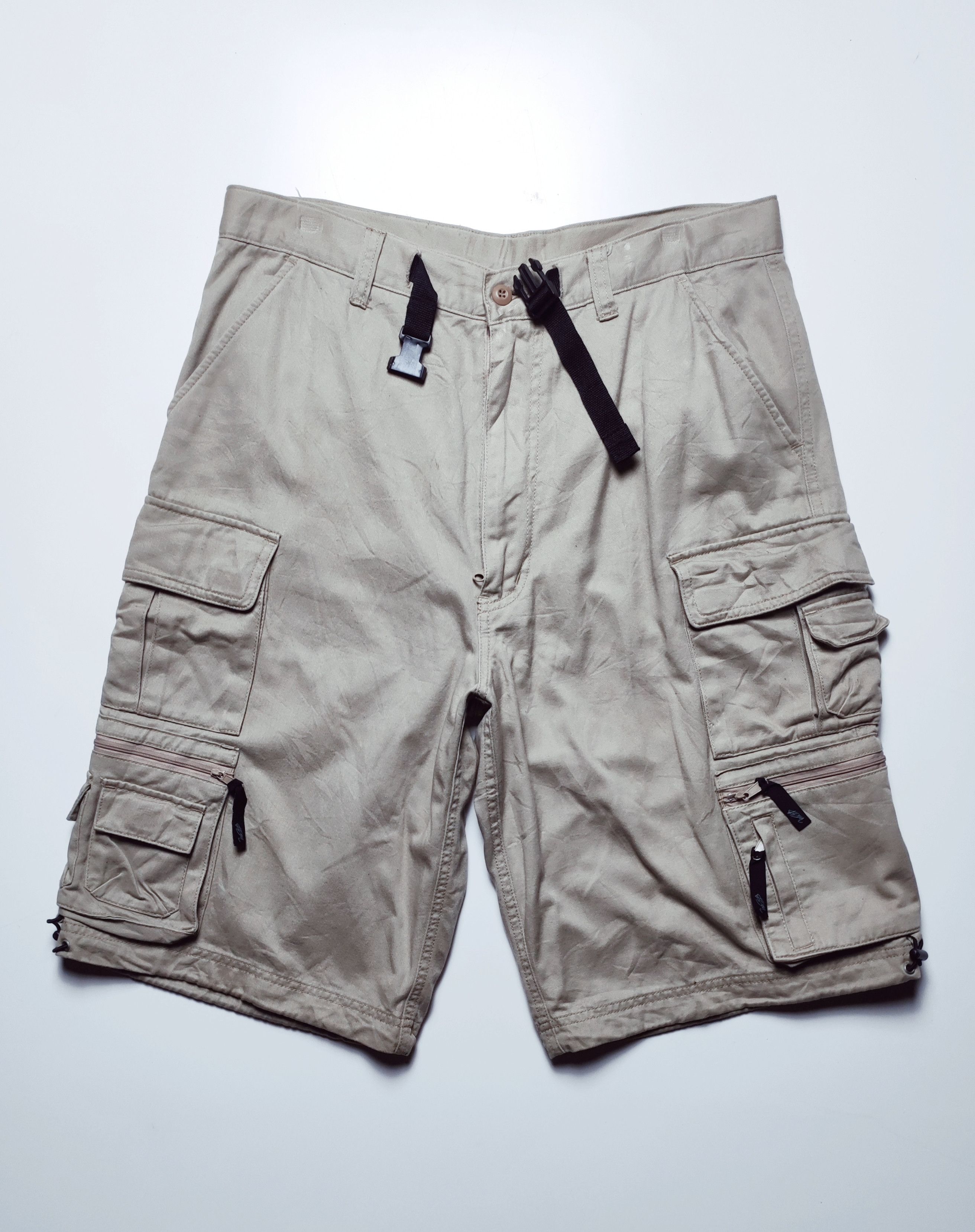 Japanese Brand Japanese Brand Multipocket Cargo Trail Hunting Short Pants Size US 33 - 2 Thumbnail