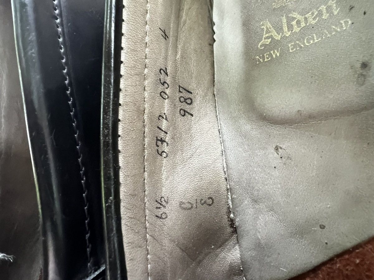 Alden Alden LHS Loafers Black Shell Cordovan Size US 6.5 / EU 39-40 - 5 Thumbnail