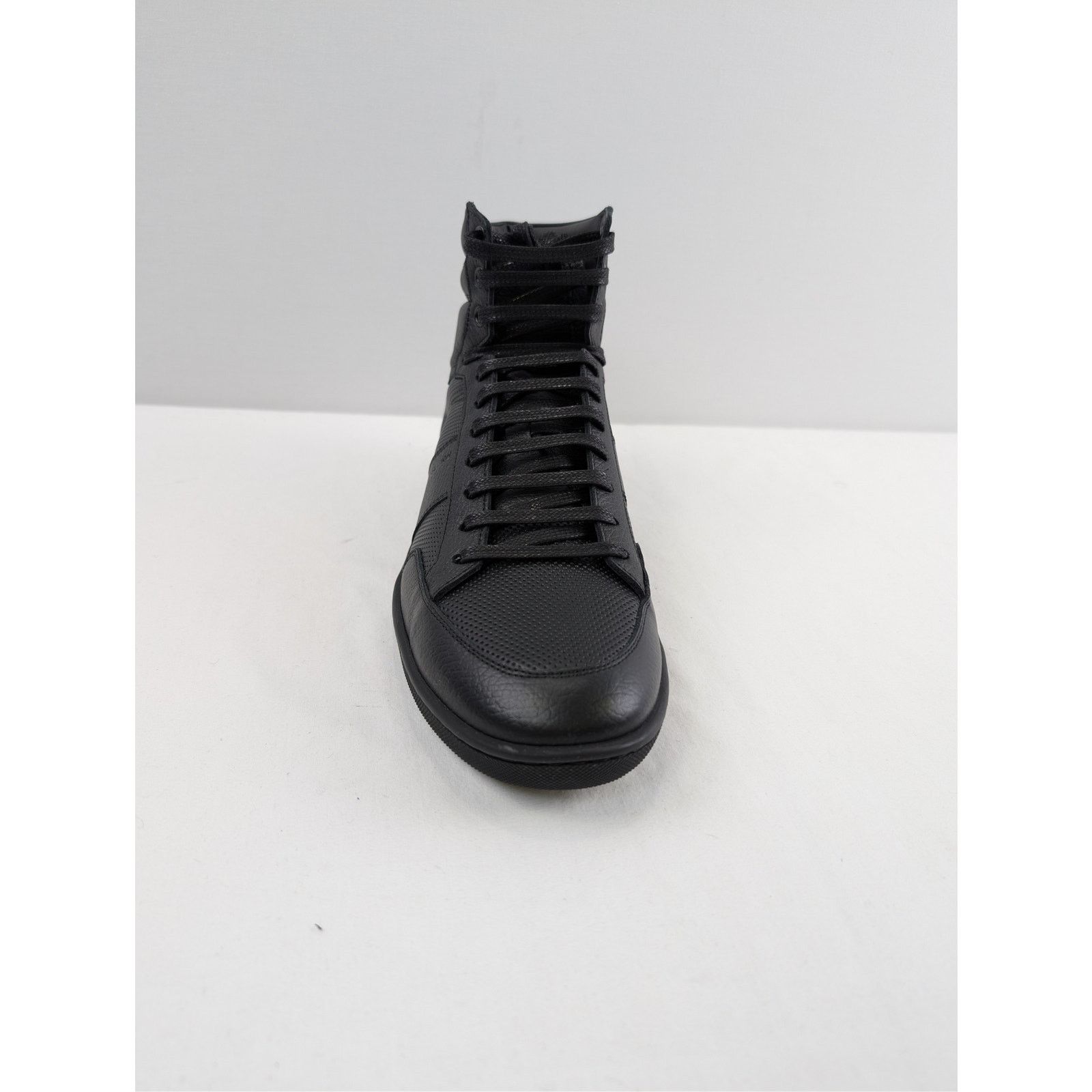 Saint Laurent Paris o1rshd1 SL10H High Top Sneakers in Black Size US 9 / EU 42 - 11 Thumbnail