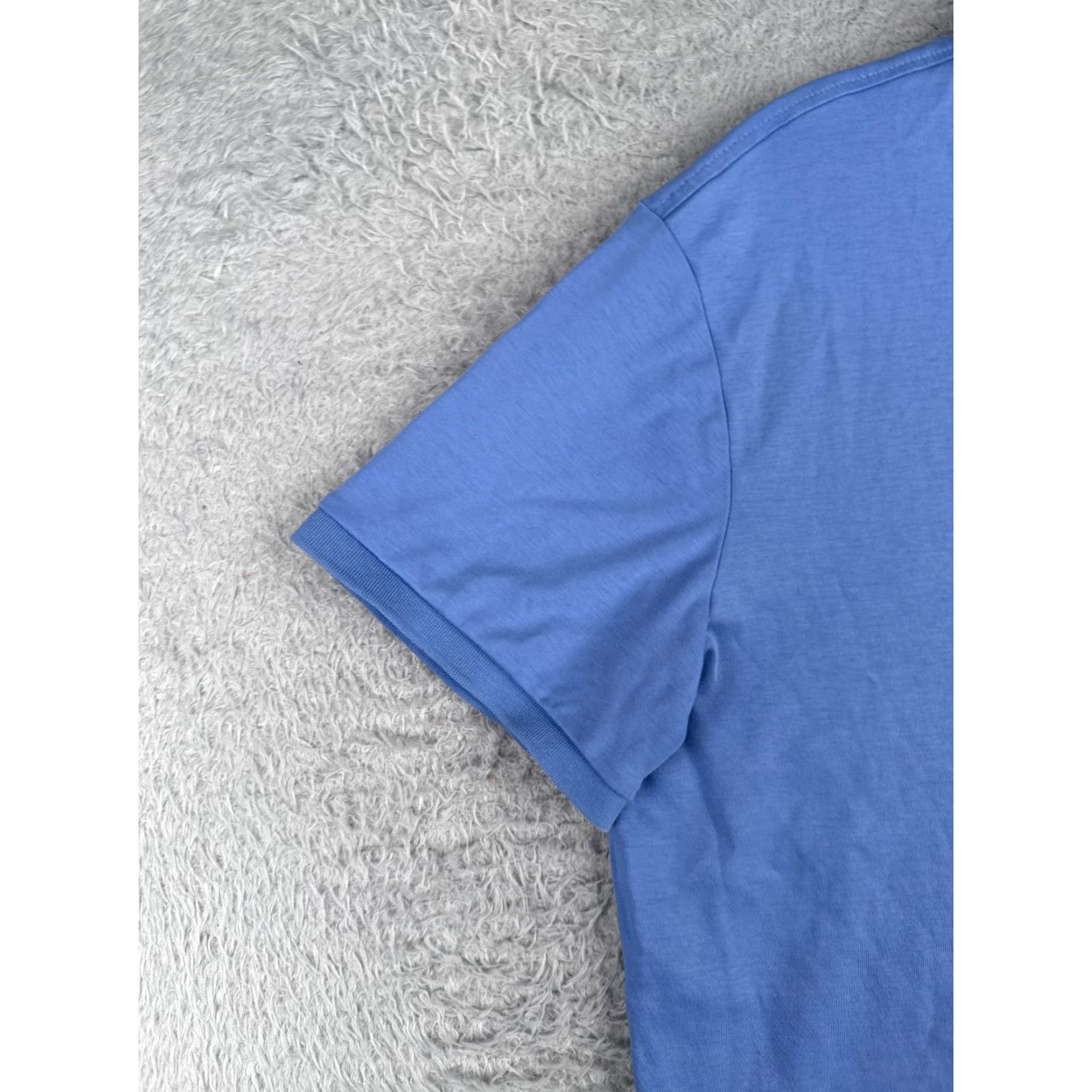 Ralph Lauren Polo Ralph Lauren Shirt Men Large Blue Short Sleeve Cotton Slim Fit Read Size US L / EU 52-54 / 3 - 3 Thumbnail