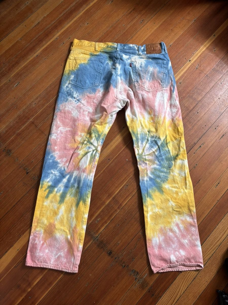 Levi's Tie Dye 501 93 Levi’s Size US 38 / EU 54 - 3 Thumbnail