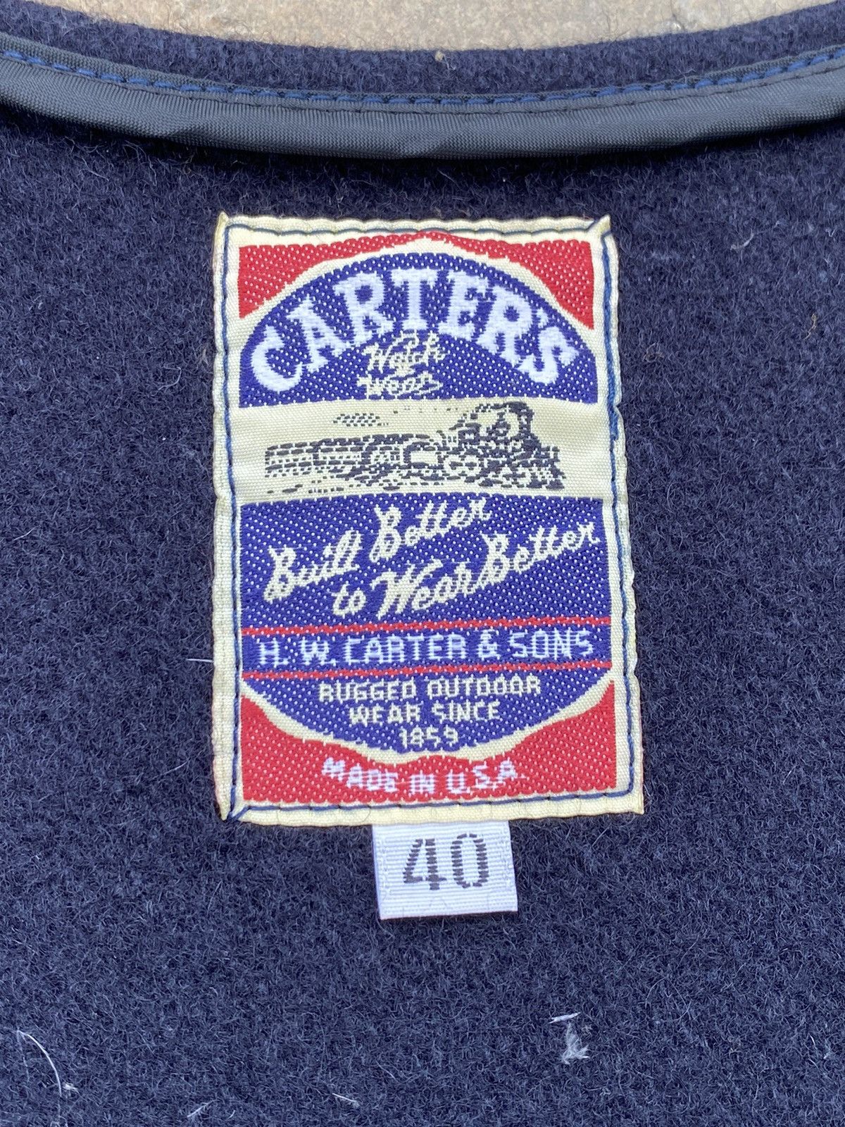 Carter's × Vintage Vintage Carters Wool Vest Jacket Size US M / EU 48-50 / 2 - 13 Thumbnail