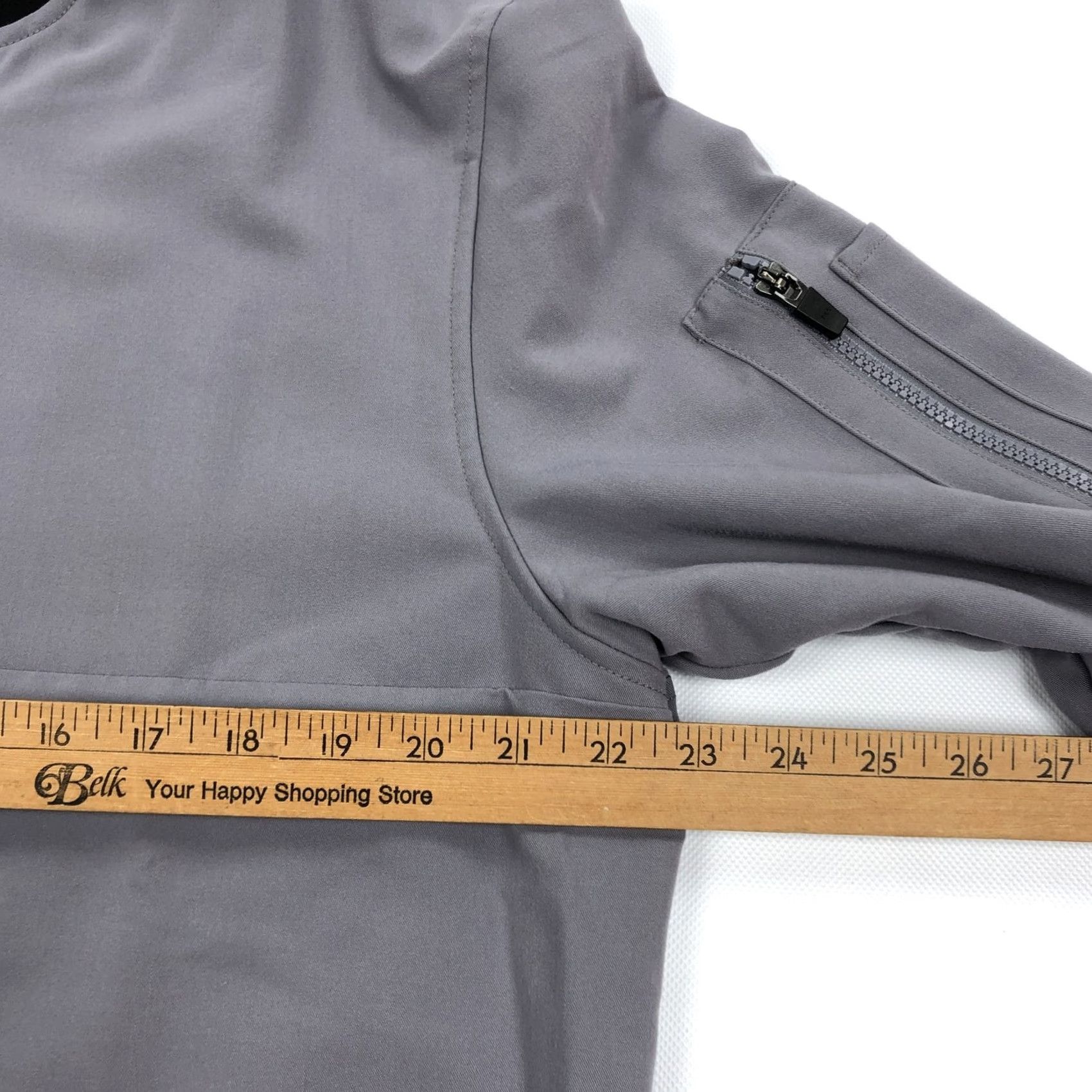 Vintage JAANUU Bomber Jacket Full Zip Gray Black Size M Men Shirt? Size US M / EU 48-50 / 2 - 6 Thumbnail