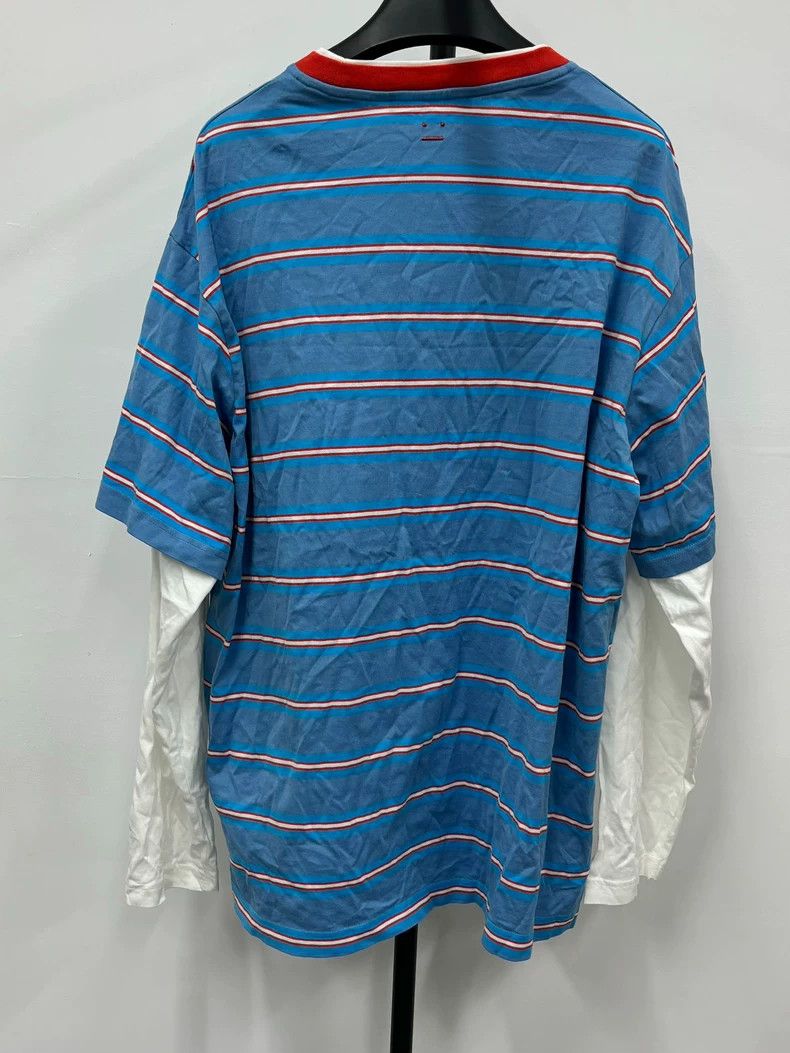 Acne Studios Acne Studios Fall/Winter 2024 Striped Crew Neck Layered Lon Size US S / EU 44-46 / 1 - 2 Thumbnail