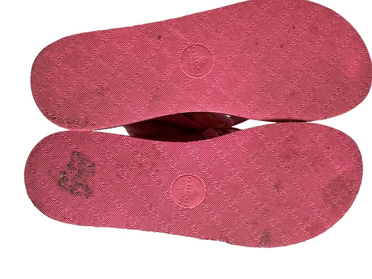 Gucci Double G Rubber Flip Flips Size US 6 / IT 36 - 4 Thumbnail