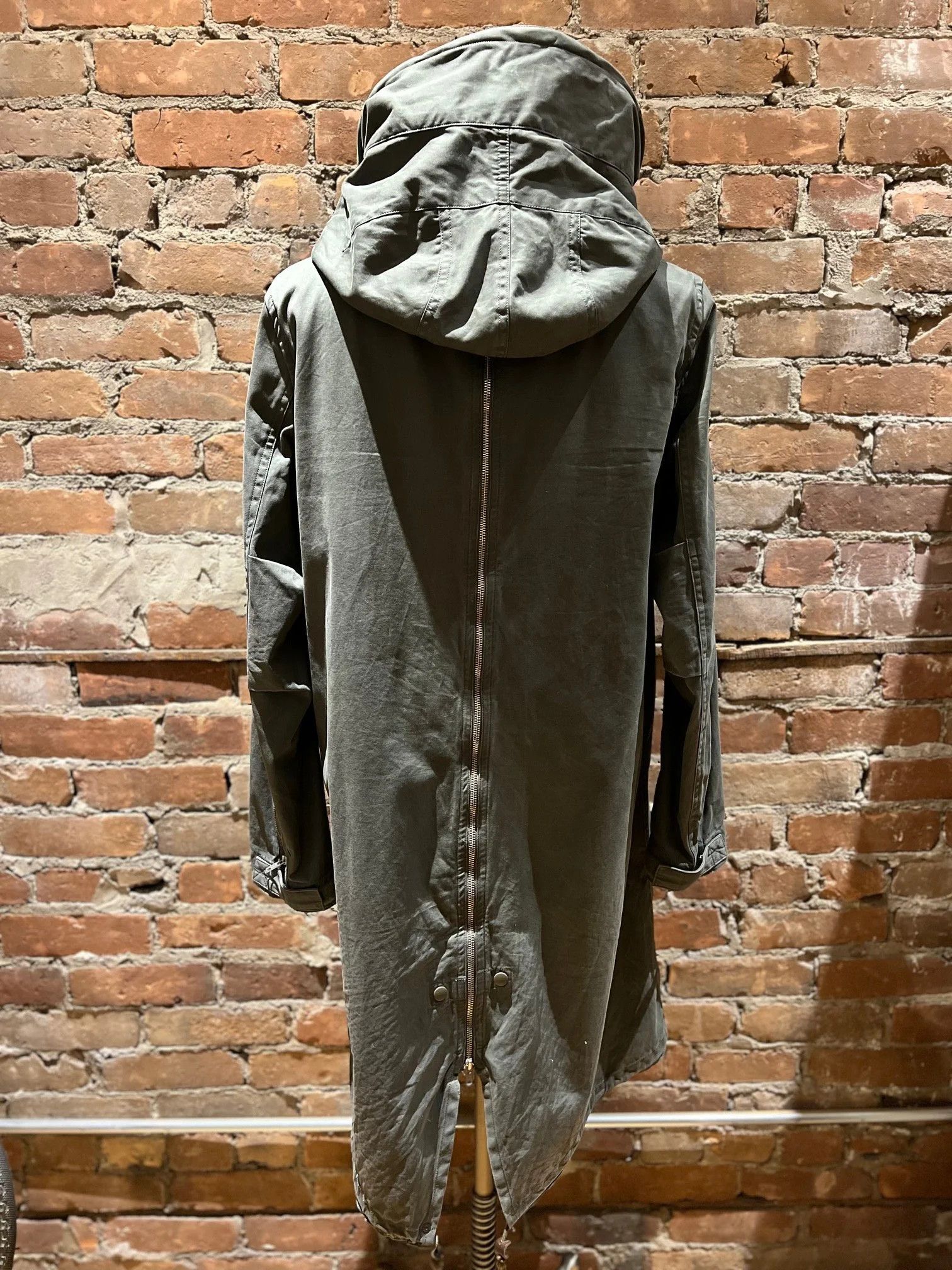 Nude: Masahiko Maruyama Masahiko Maruyama Green Khaki Fishtail Parka Jacket Size US M / EU 48-50 / 2 - 3 Thumbnail