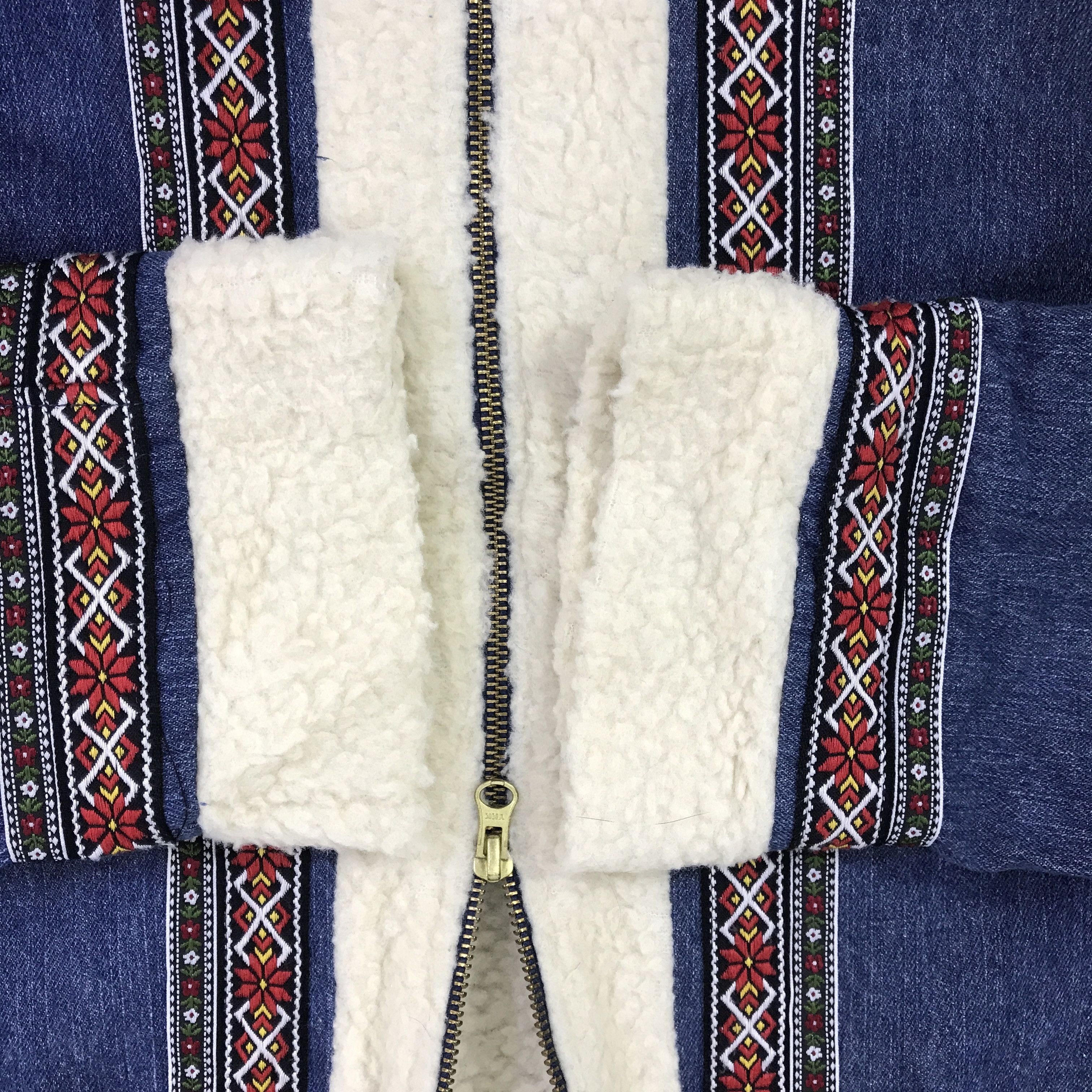 Beams Japan VTG BEAMS BOY SHERPA HOODIE JACKET K82B19 Size US M / EU 48-50 / 2 - 7 Thumbnail