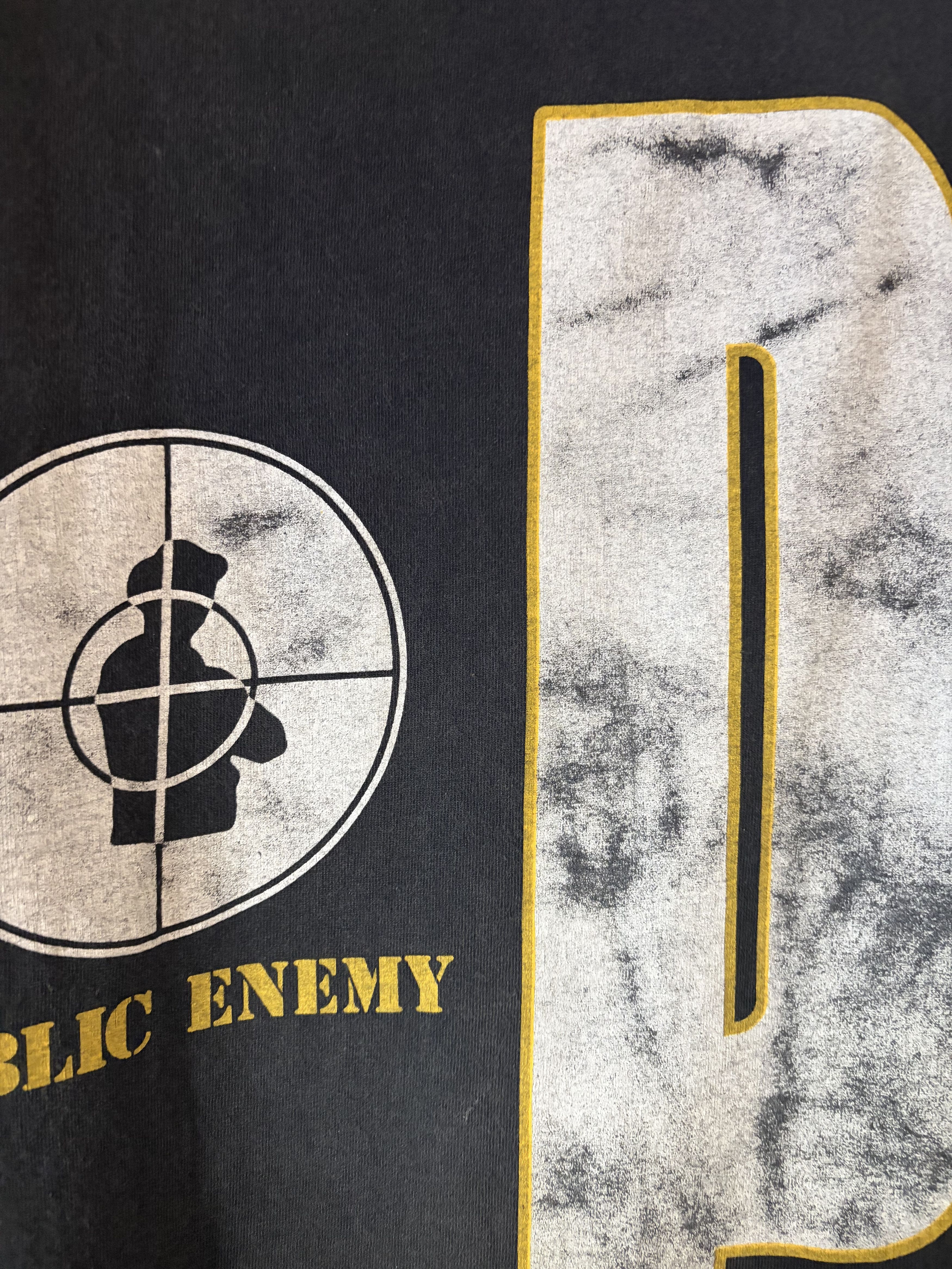 Vintage Vintage 90s Public Enemy Rap T-Shirt Graphic Print Hip Hop Size US L / EU 52-54 / 3 - 5 Thumbnail