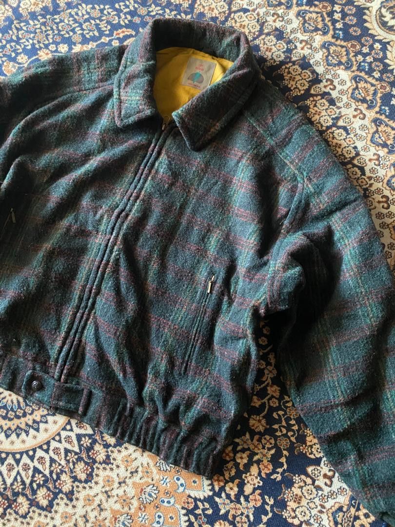 Vintage JIMY MACROAD WOOL BOMBERS JACKET STYLE Size US M / EU 48-50 / 2 - 3 Thumbnail