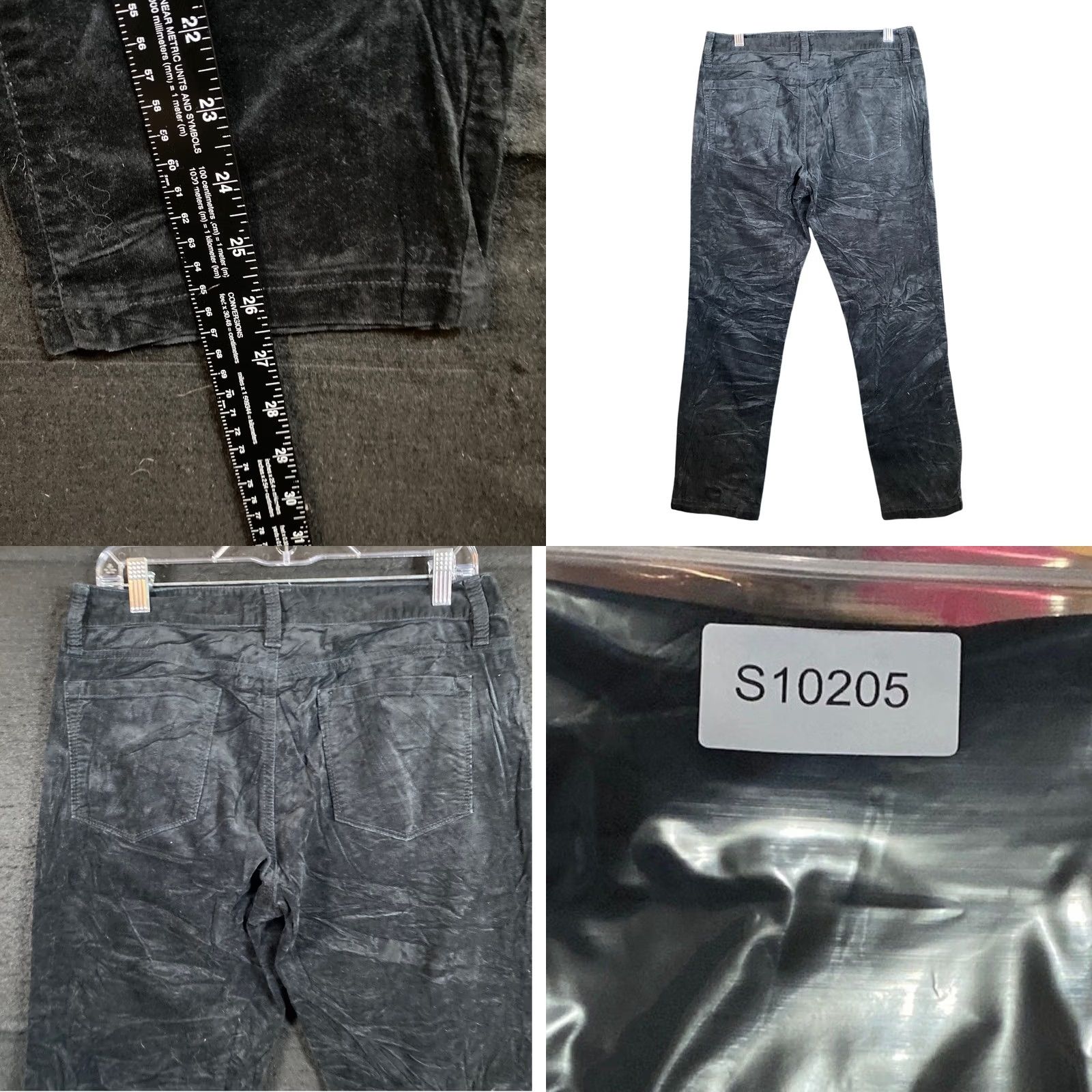 Ann Taylor Ann Taylor LOFT Jeans Black Modern Slim Corduroy Cotton Blend Stretch 8 Ladies Slim Ankle 5-Pocket Cotton Blend Size 30" / US 8 / IT 44 - 8 Thumbnail