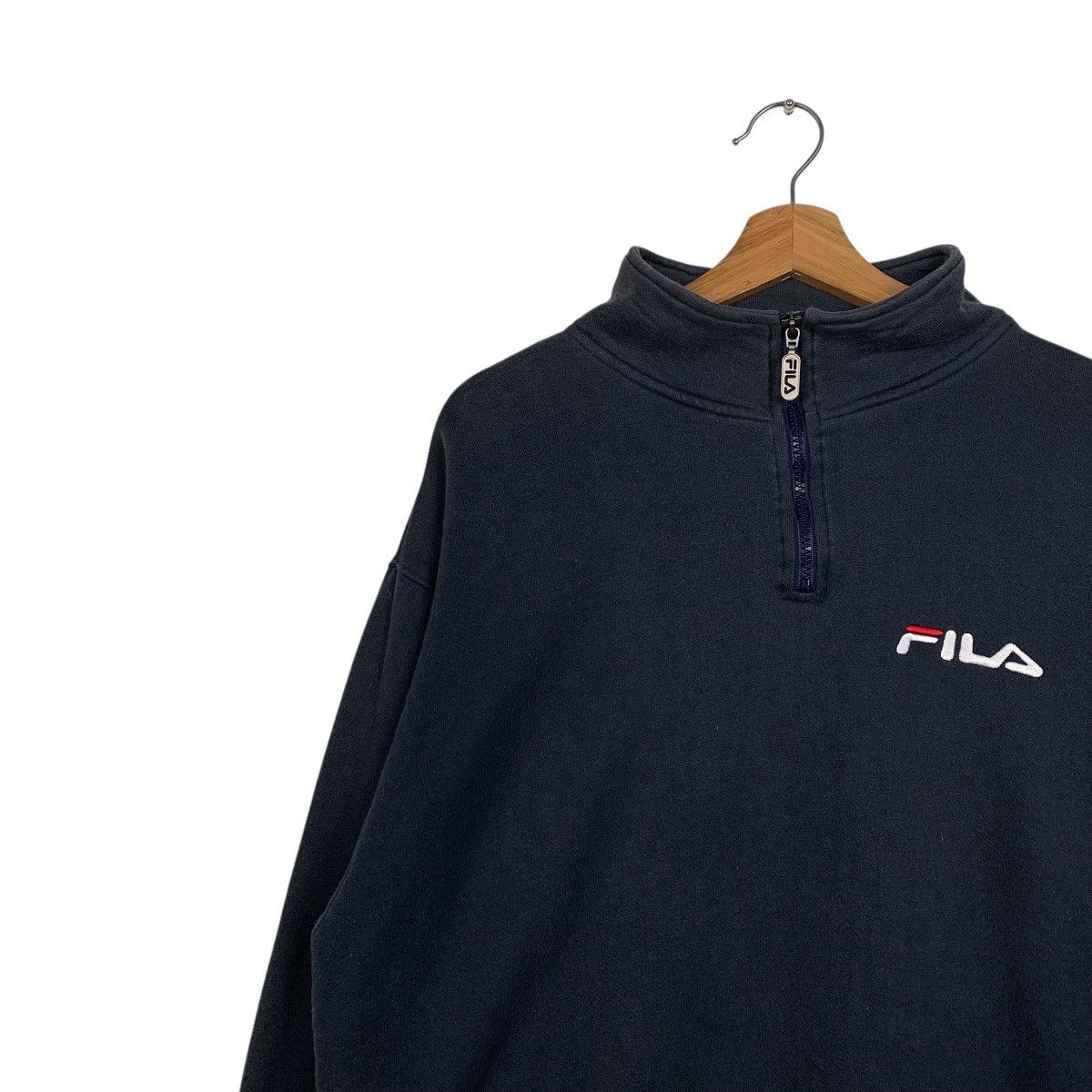 Fila Vintage Fila Big Logo Sweater Size US M / EU 48-50 / 2 - 7 Thumbnail