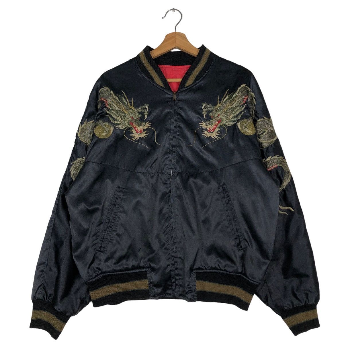 Japanese Brand 🔥Vintage Traditional Japan Sukajan Souvenier Jacket Toyo Size US M / EU 48-50 / 2 - 1 Thumbnail