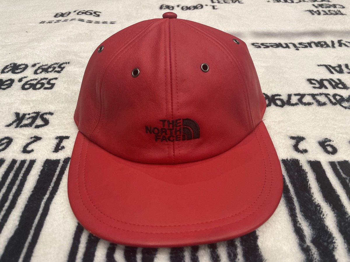 Supreme/The North Face Leather 6-Panel Supreme New York Leather 6