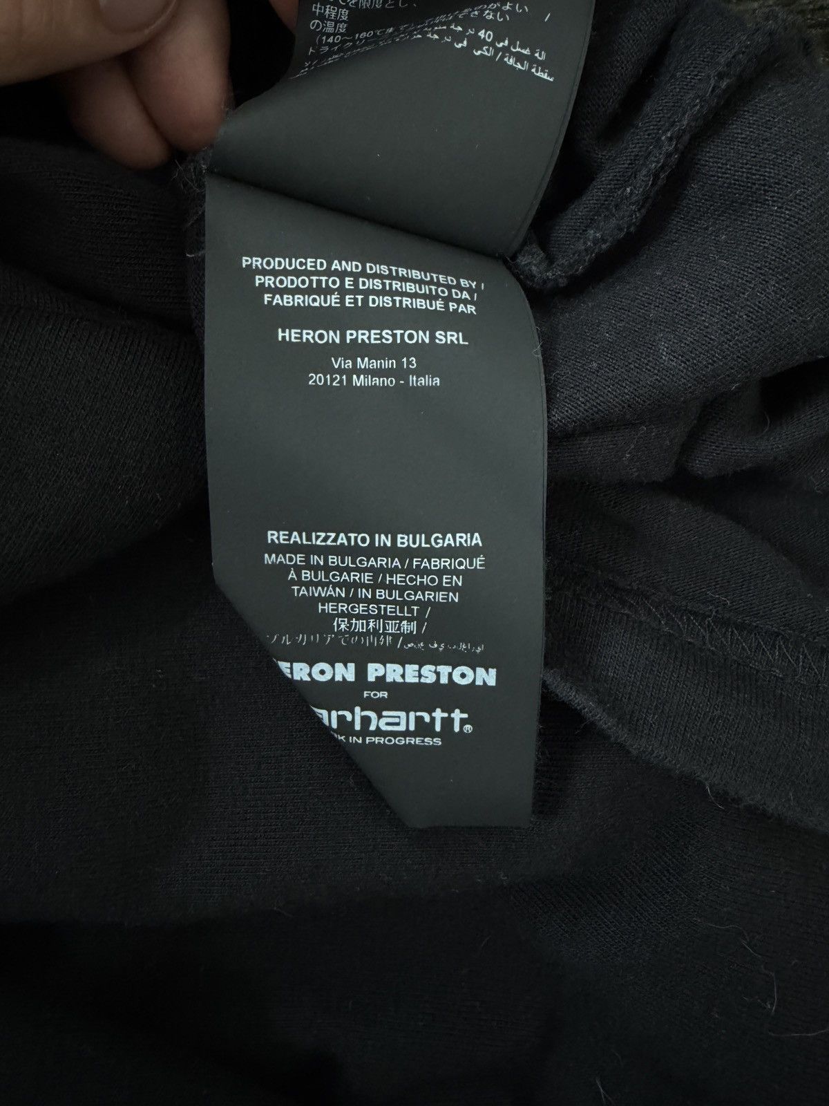 Carhartt × Heron Preston CARHARTT X HERON PRESTON WORKWEAR T SHIRT Size US XS / EU 42 / 0 - 6 Thumbnail