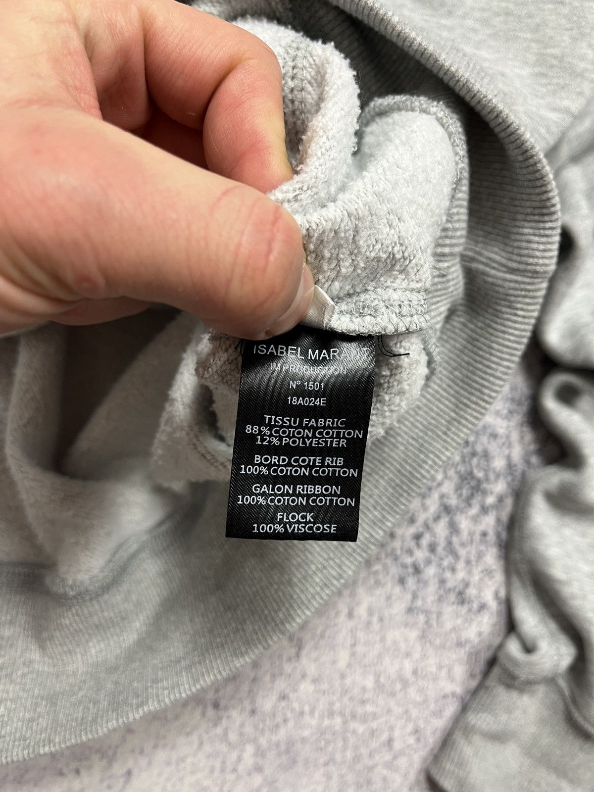 Isabel Marant × Isabel Marant Etoile × Vintage Isabel Marant Big Logo Basic Hoodie Boxy Size US S / EU 44-46 / 1 - 9 Thumbnail