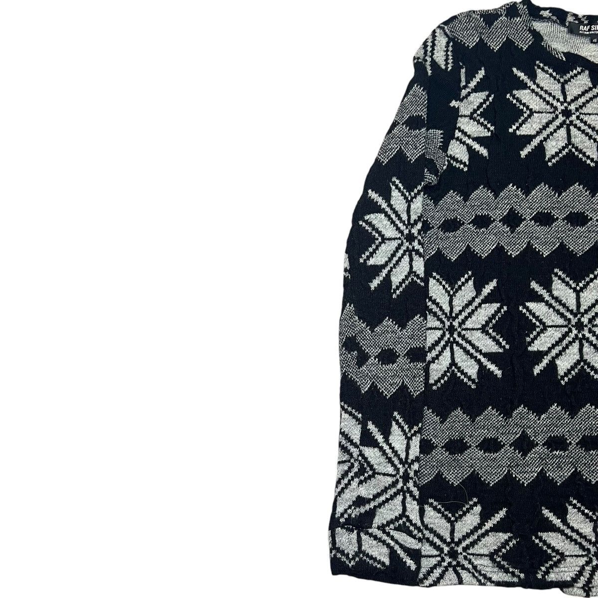Raf Simons RAF SIMONS 2003-2004 AW CLOSER Nordic Pattern Crewneck Knit Size US S / EU 44-46 / 1 - 2 Thumbnail