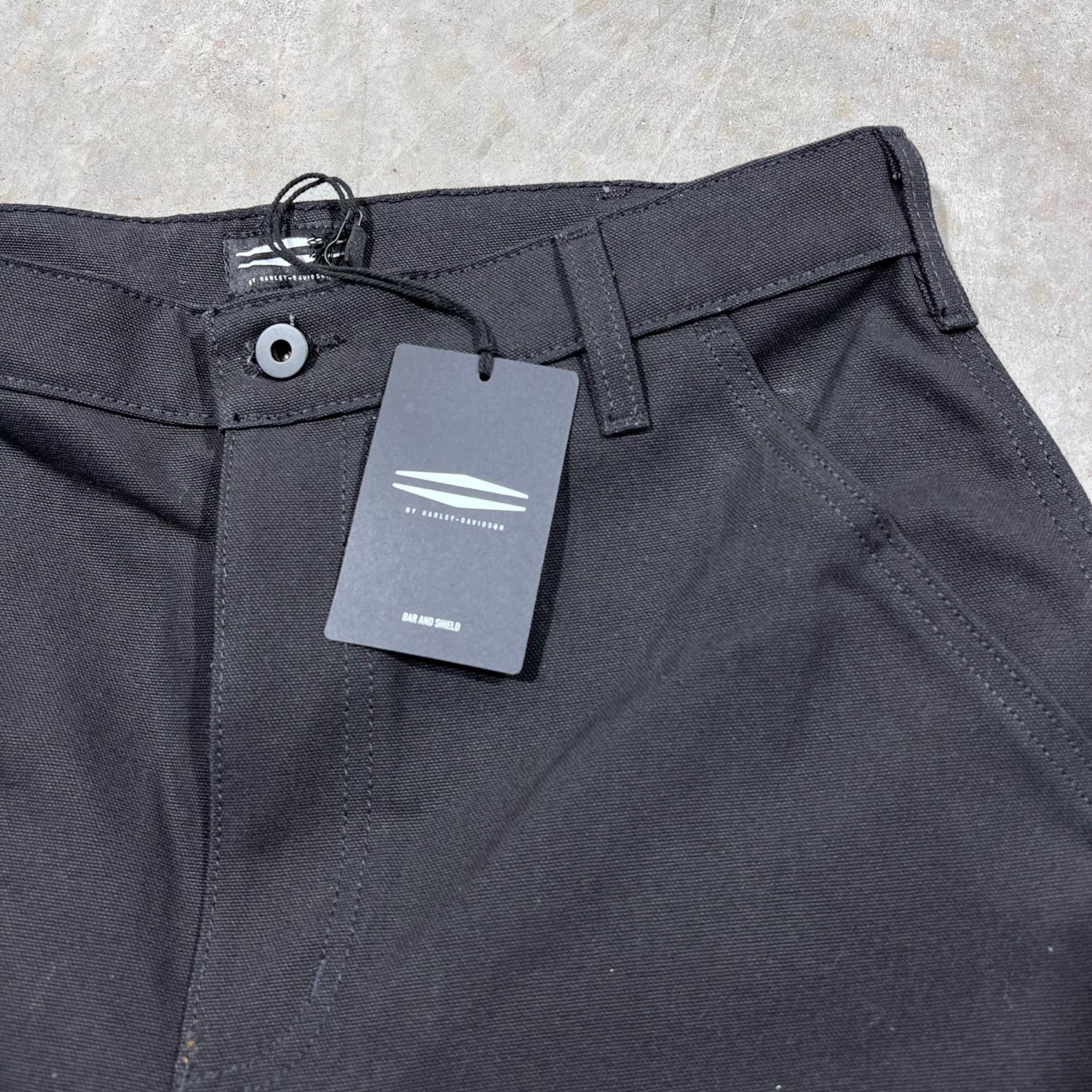 Harley Davidson $195 NWT HARLEY DAVIDSON WOMEN'S WIDE LEG WORK PANTS 4 Size 27" / US 4 / IT 40 - 5 Thumbnail