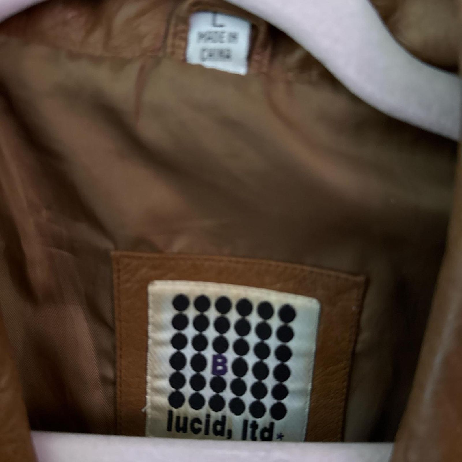 & Other Stories Vintage tan leather blazer jacket button Mens Medium Size M / US 6-8 / IT 42-44 - 2 Thumbnail