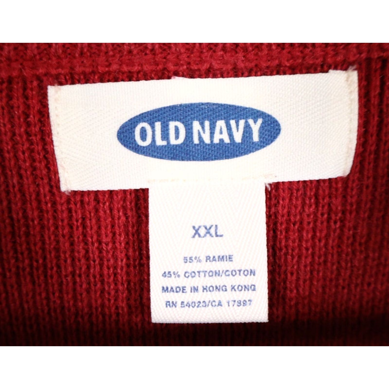 Old Navy VINTAGE Old Navy Sweater 2XL Red Striped Crewneck Knit Men’s Pullover 90s Hipster Punk Retro Varsity Y2K Size US XXL / EU 58 / 5 - 3 Thumbnail