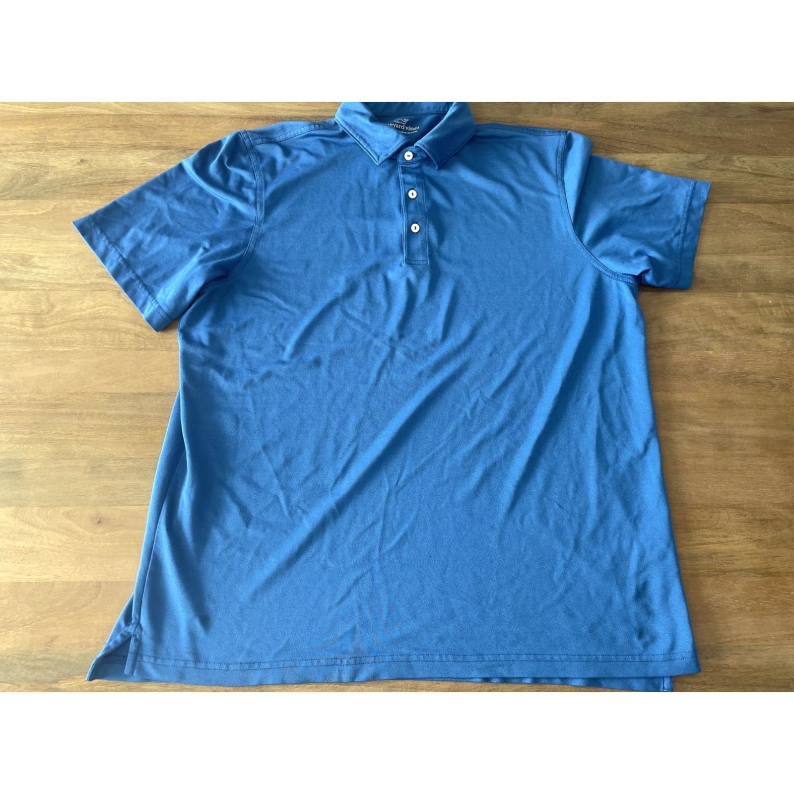 Vineyard Vines Vineyard Vines Polo Shirt Men's XL Blue Performance Stretch Golf Casual Active Polo Shirt Size US XL / EU 56 / 4 - 2 Thumbnail