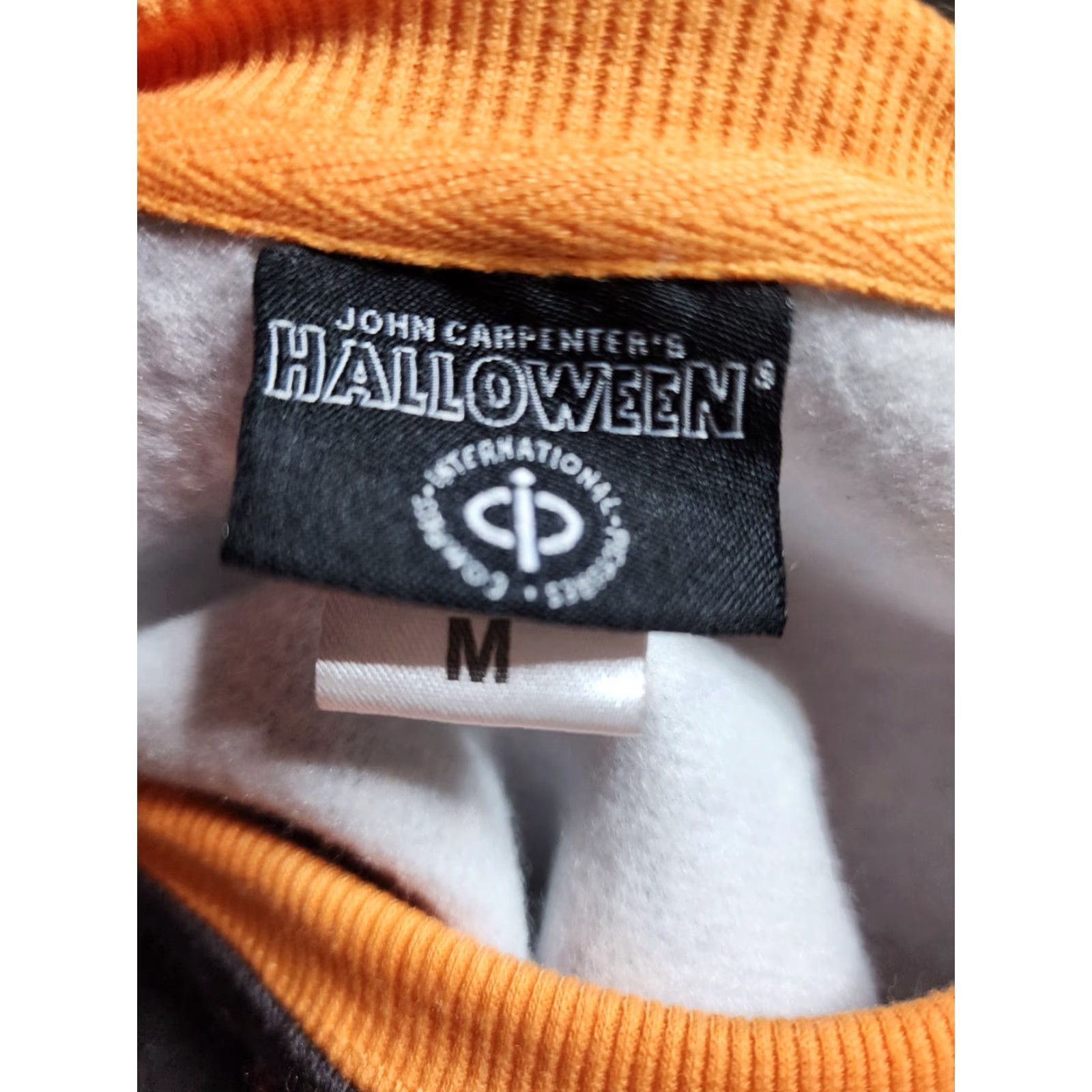 Vintage Mens M Halloween Michael Myers Sweatshirt Ugly Sweater John Carpenter AOP Black Size US M / EU 48-50 / 2 - 5 Thumbnail