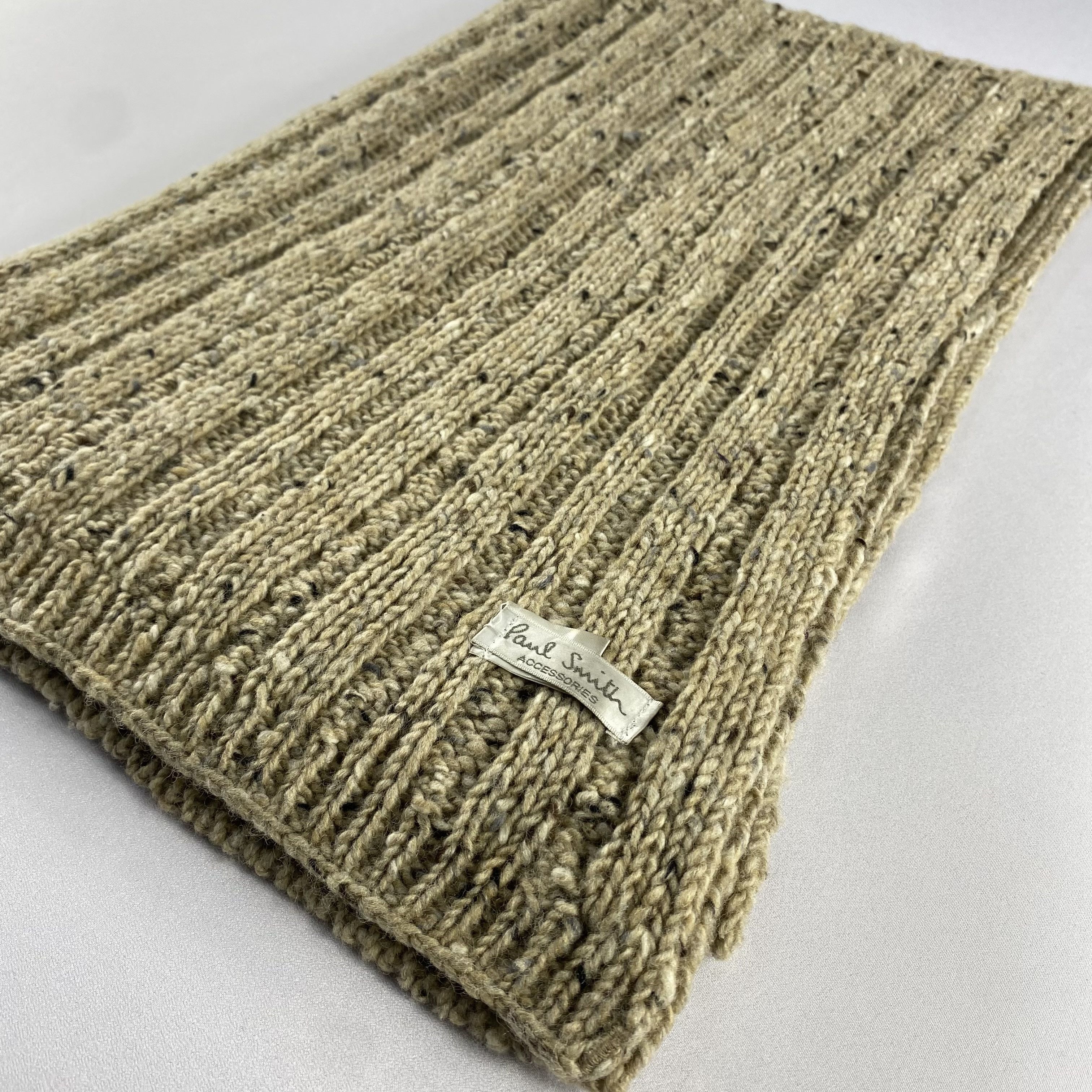 Paul Smith Paul Smith Knit Scarf Neck Wrap Wool Muffler Size ONE SIZE - 3 Thumbnail