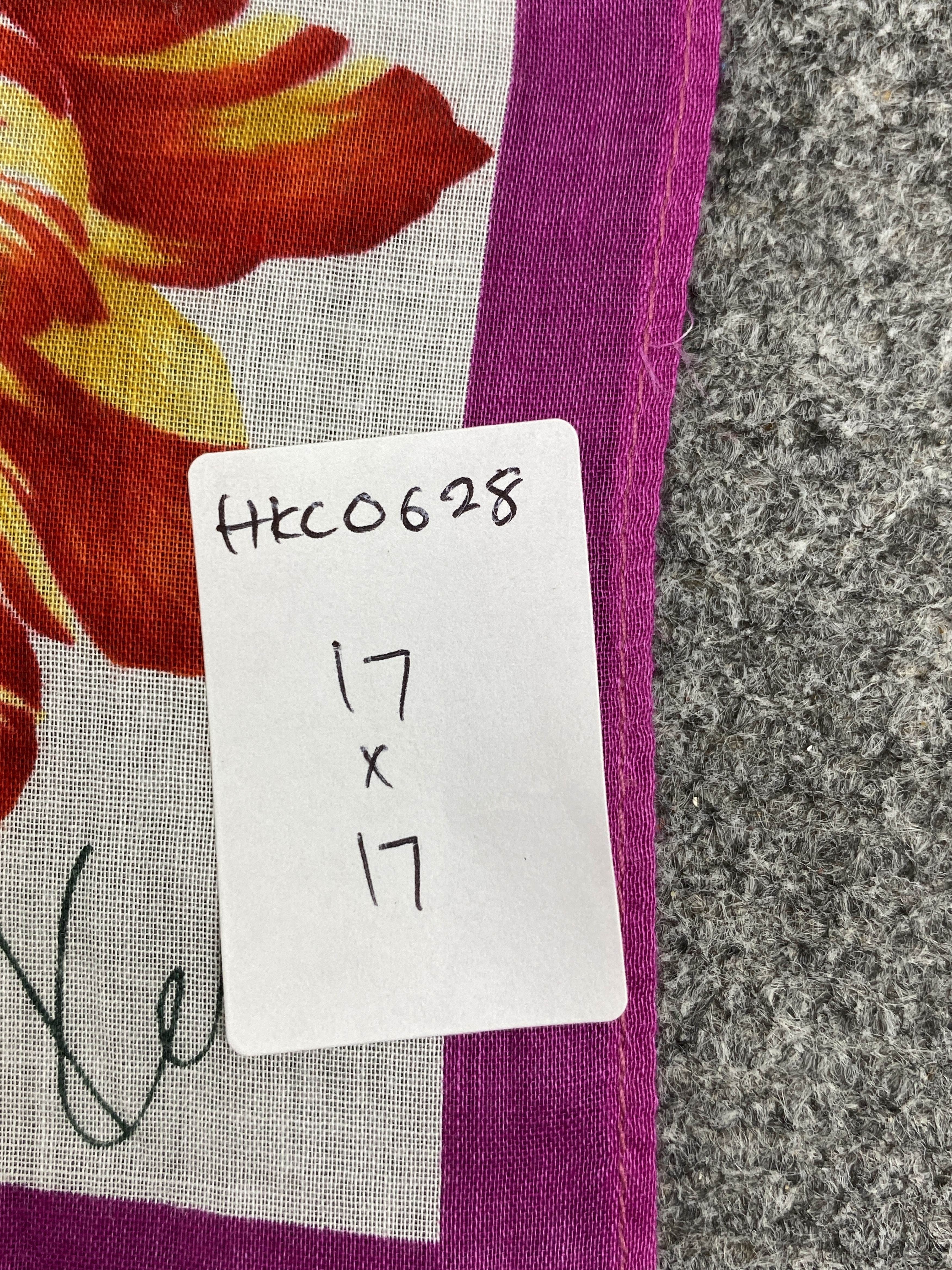 Kenzo Kenzo Handkerchief / Nerckerchief / Bandana HKC0628 Size ONE SIZE - 7 Thumbnail