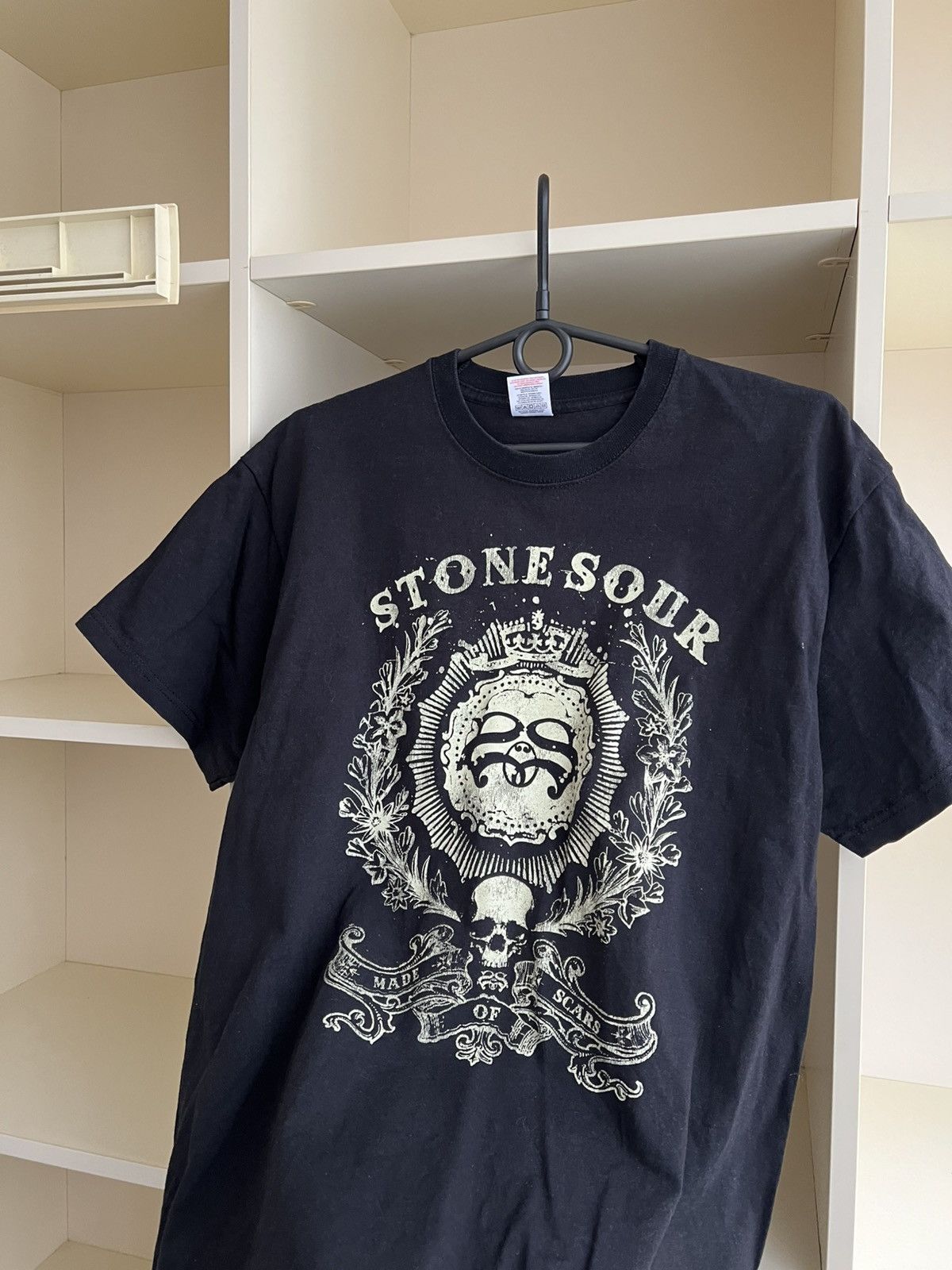 Band Tees Vintage Stone Sour Band Tee Rock T-Shirt Tour 2007 Size L Size US L / EU 52-54 / 3 - 8 Thumbnail