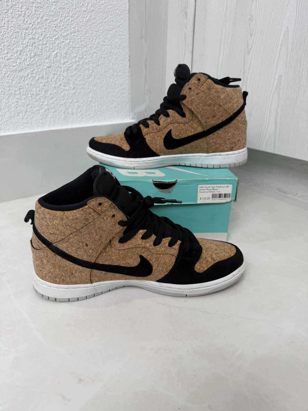 Nike Nike Dunk High Premium SB 'Cork' Size 11.5 - Used Size US 11.5 / EU 44-45 - 3 Thumbnail