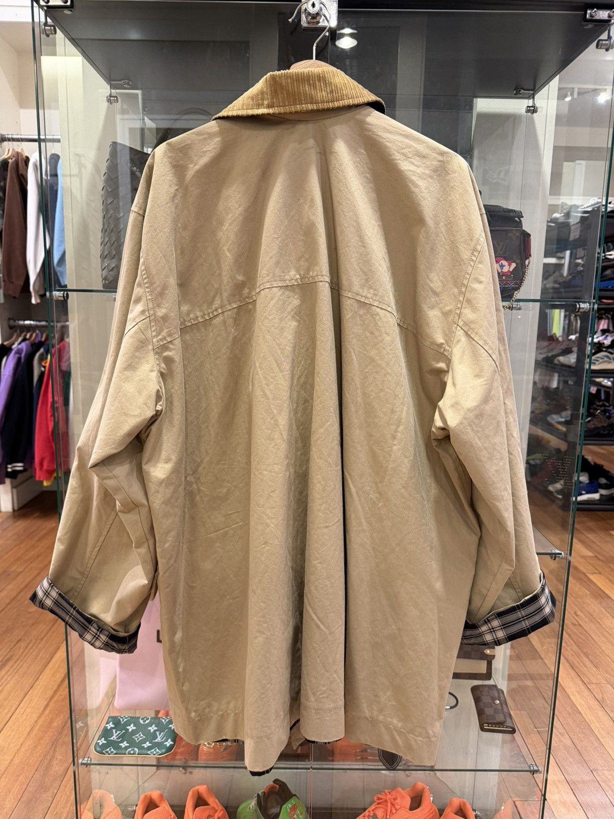 Martine Rose Martine Rose Trench Coat - Khaki Size US L / EU 52-54 / 3 - 2 Thumbnail