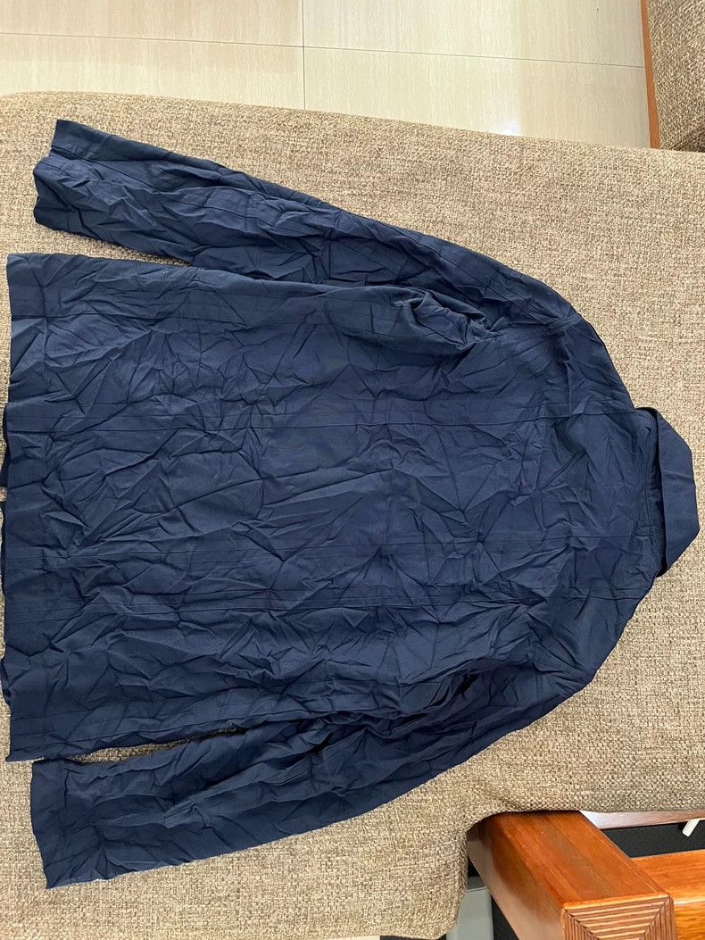 Yohji Yamamoto Yohji Yamamoto 16 SS mainline pleated long-sleeve shirt 250 Size US M / EU 48-50 / 2 - 2 Thumbnail