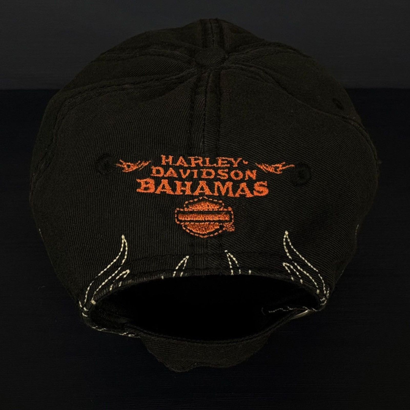 Harley Davidson × Vintage 🇧🇸HARLEY-DAVIDSON Bahamas 🔥 Cap Size ONE SIZE - 4 Thumbnail
