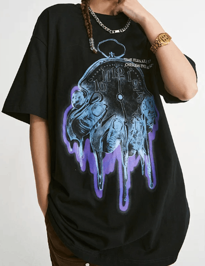 Japanese Brand × Vintage "Passing Watch-L" Oversized T-shirt Size US L / EU 52-54 / 3 - 3 Thumbnail
