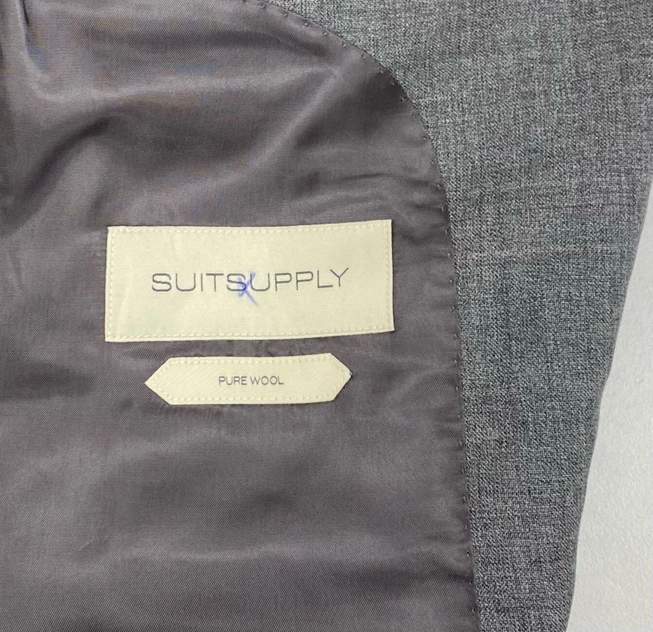 Suitsupply Men Suitsupply Blazer Lazio Single Breasted Pure Wool US42 Size 42R - 5 Thumbnail