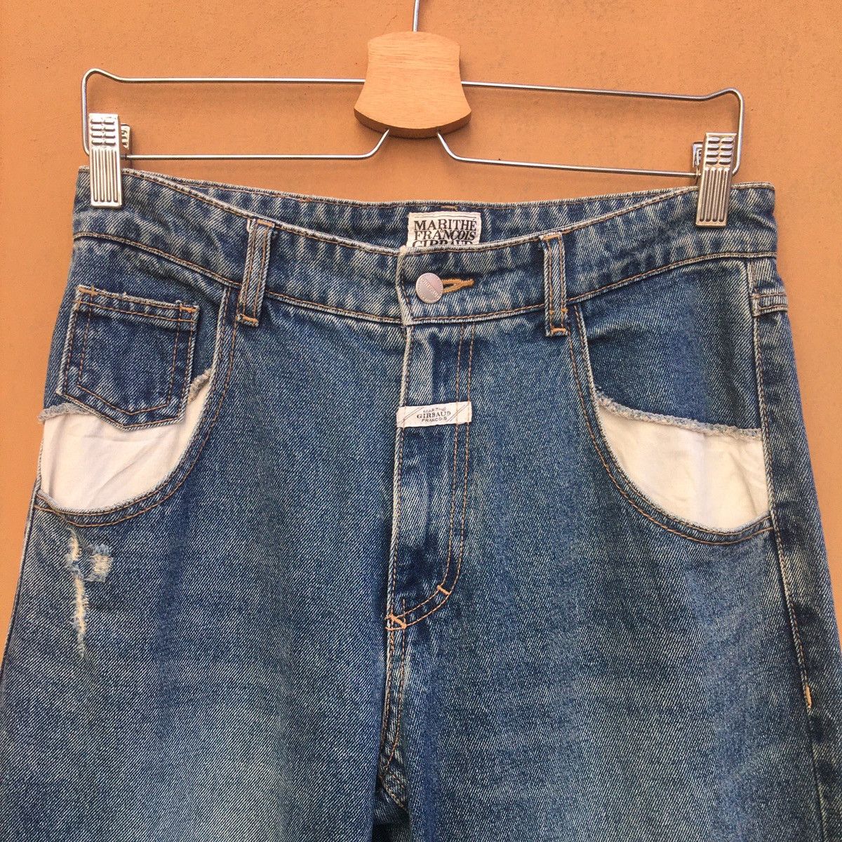 Marithe + Francois Girbaud MFG Distressed baggy jeans 27 Size US 27 - 2 Thumbnail