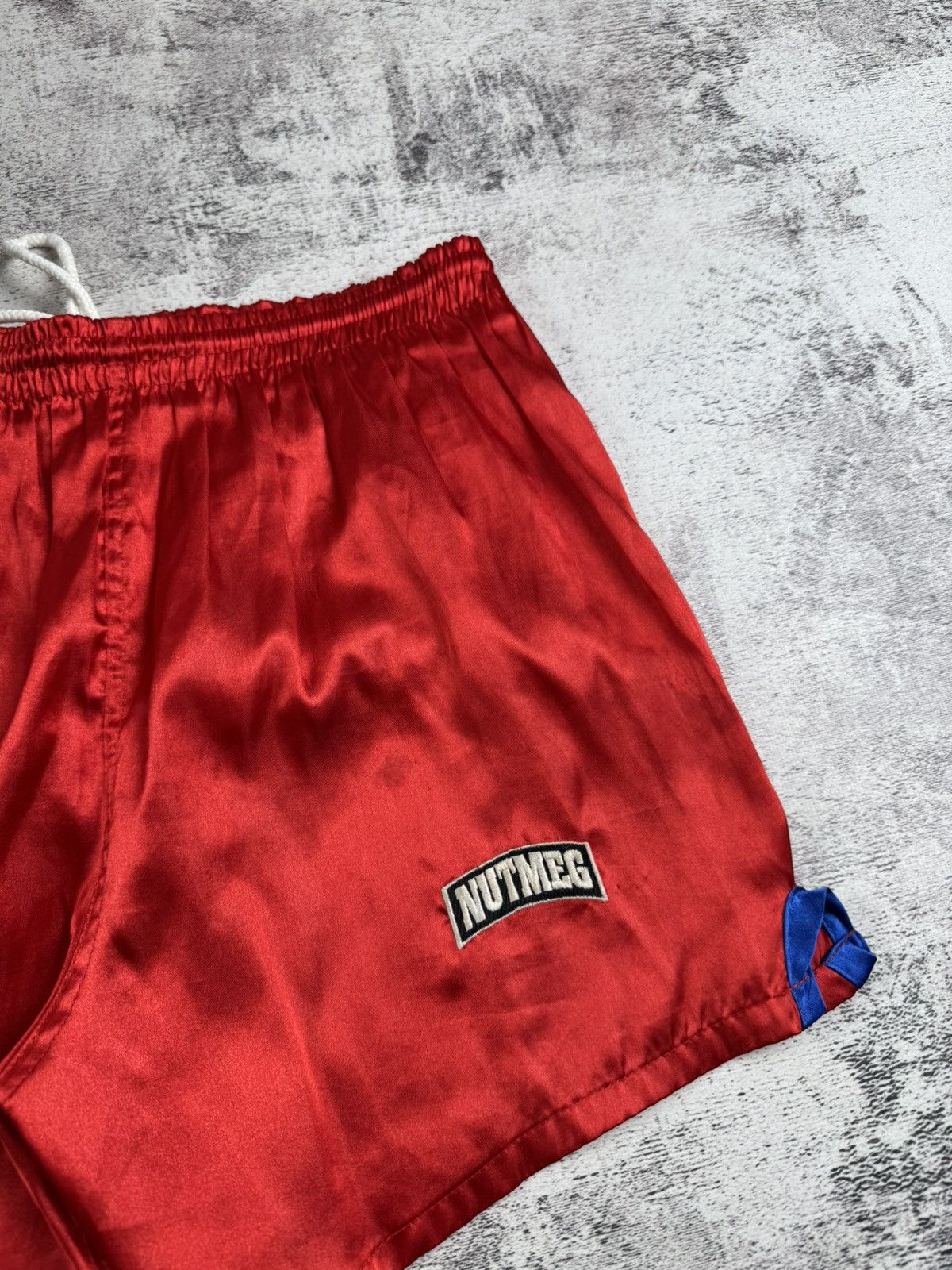 Nutmeg Crystal Palace 1994 Nutmeg Soccer Football Small Size Nylon Red Men’s Shorts Size US 30 / EU 46 - 5 Thumbnail