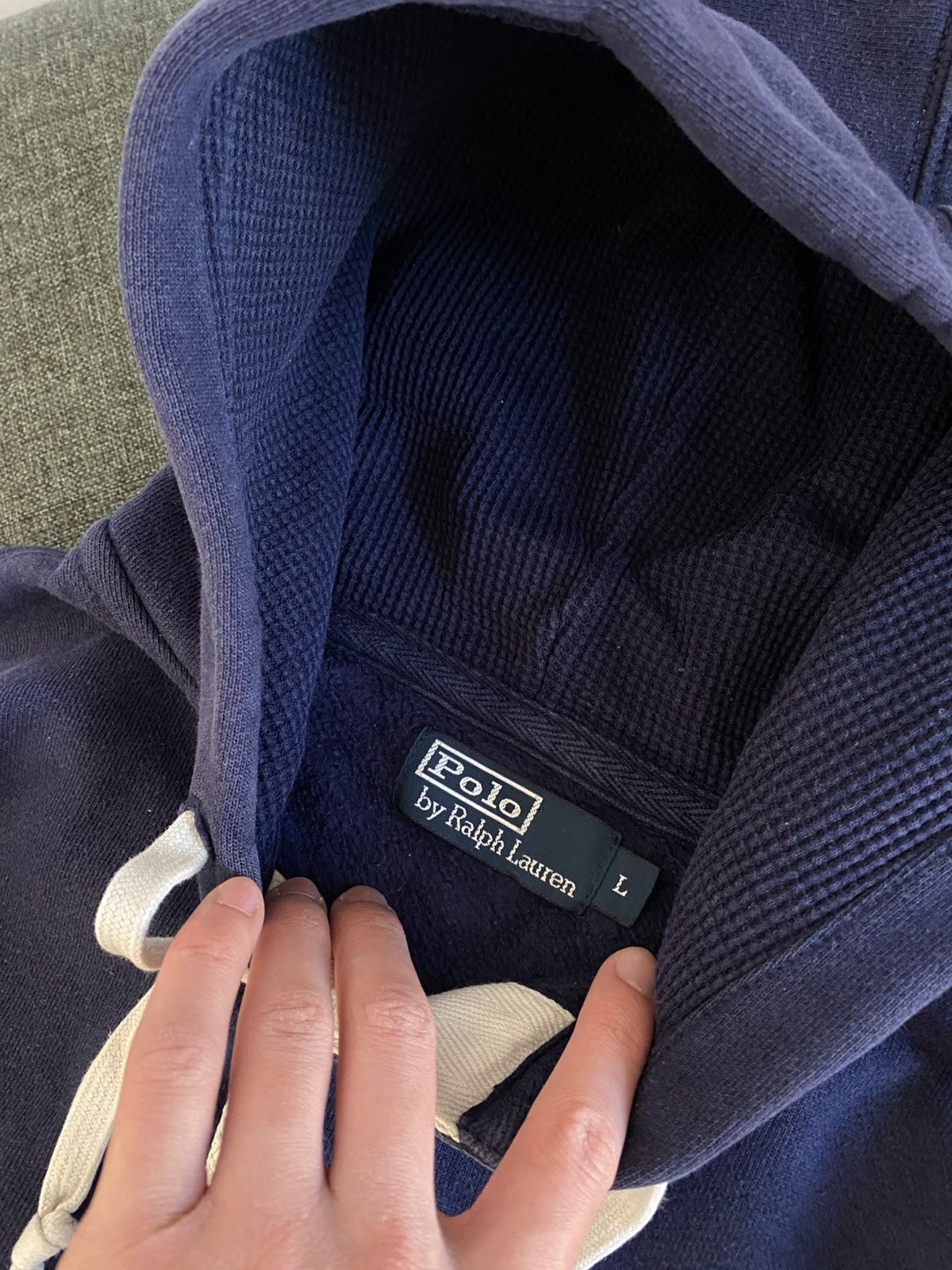 Polo Ralph Lauren Polo Ralph Lauren Vintage Hoodie Big Logo Japanese Y2K Boxy Size US L / EU 52-54 / 3 - 10 Thumbnail