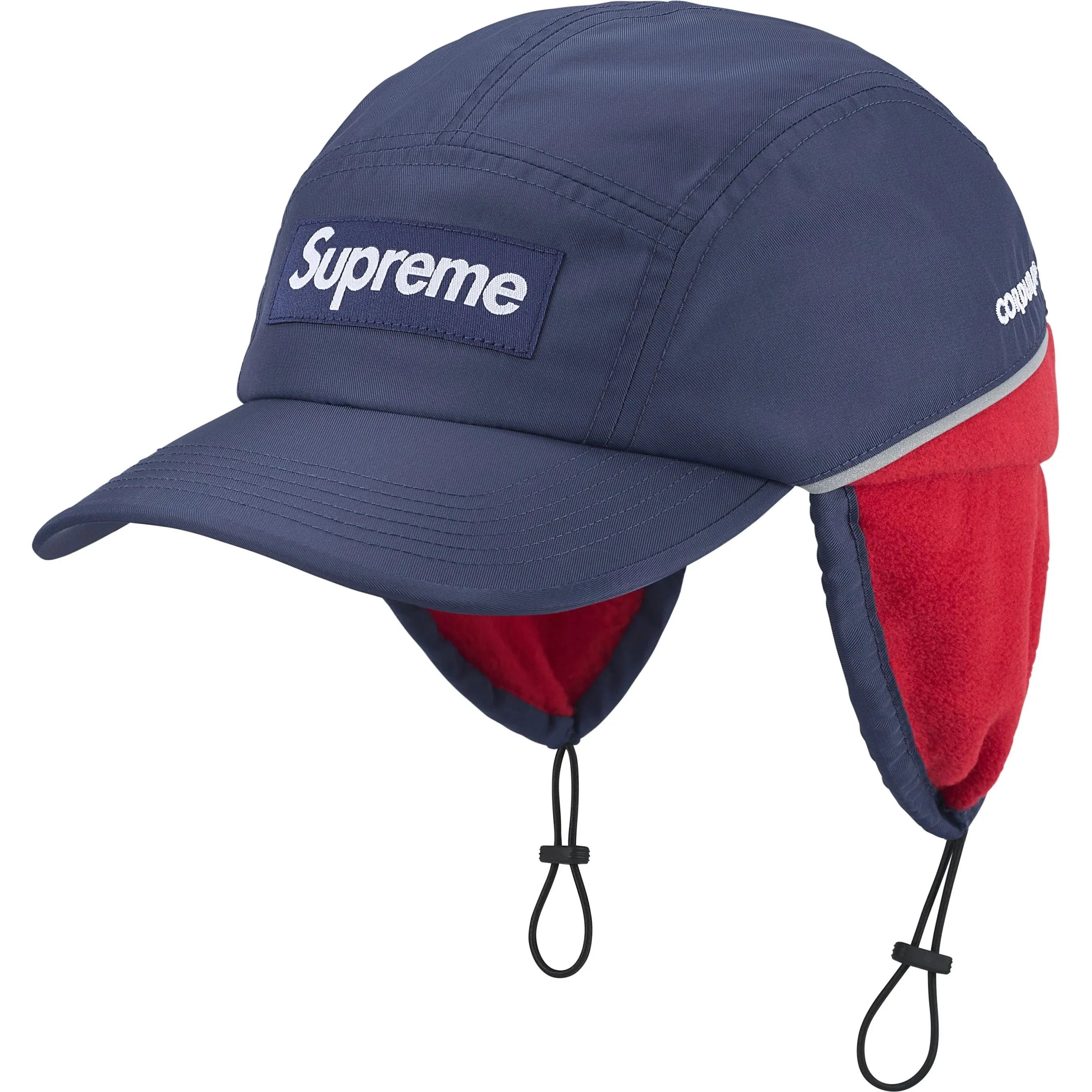 Supreme Supreme Polartec Lined Packable Earflap Camp Cap Size ONE SIZE - 2 Thumbnail