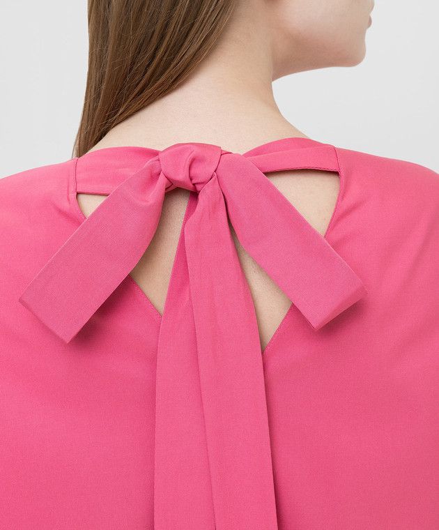Valentino o1y0326 Mini Dress in Pink Size XS / US 0-2 / IT 36-38 - 5 Thumbnail