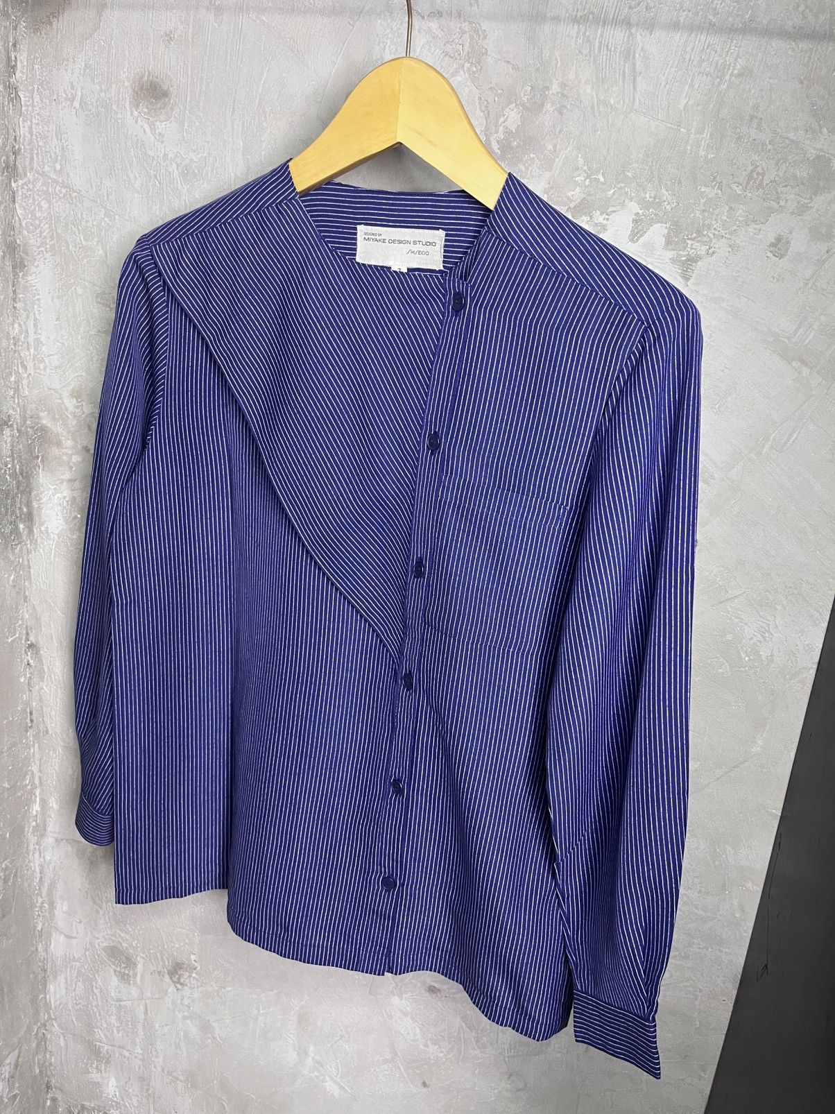 Issey Miyake Vintage 90s Issey Miyake Design Shisedo Japan Shirts Size M / US 6-8 / IT 42-44 - 2 Thumbnail