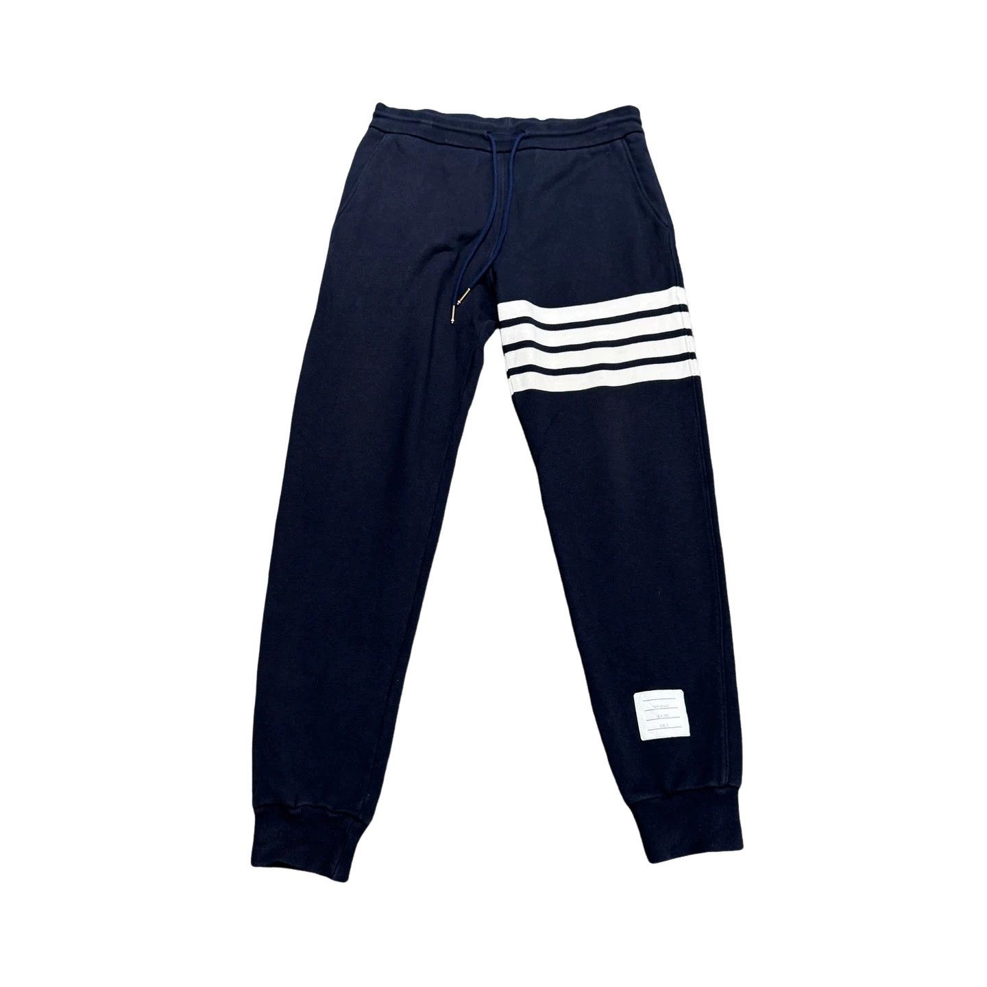 Thom Browne Thom Browne 4-Bar Cotton Sweatpants Size 0 Size US 30 / EU 46 - 1 Thumbnail