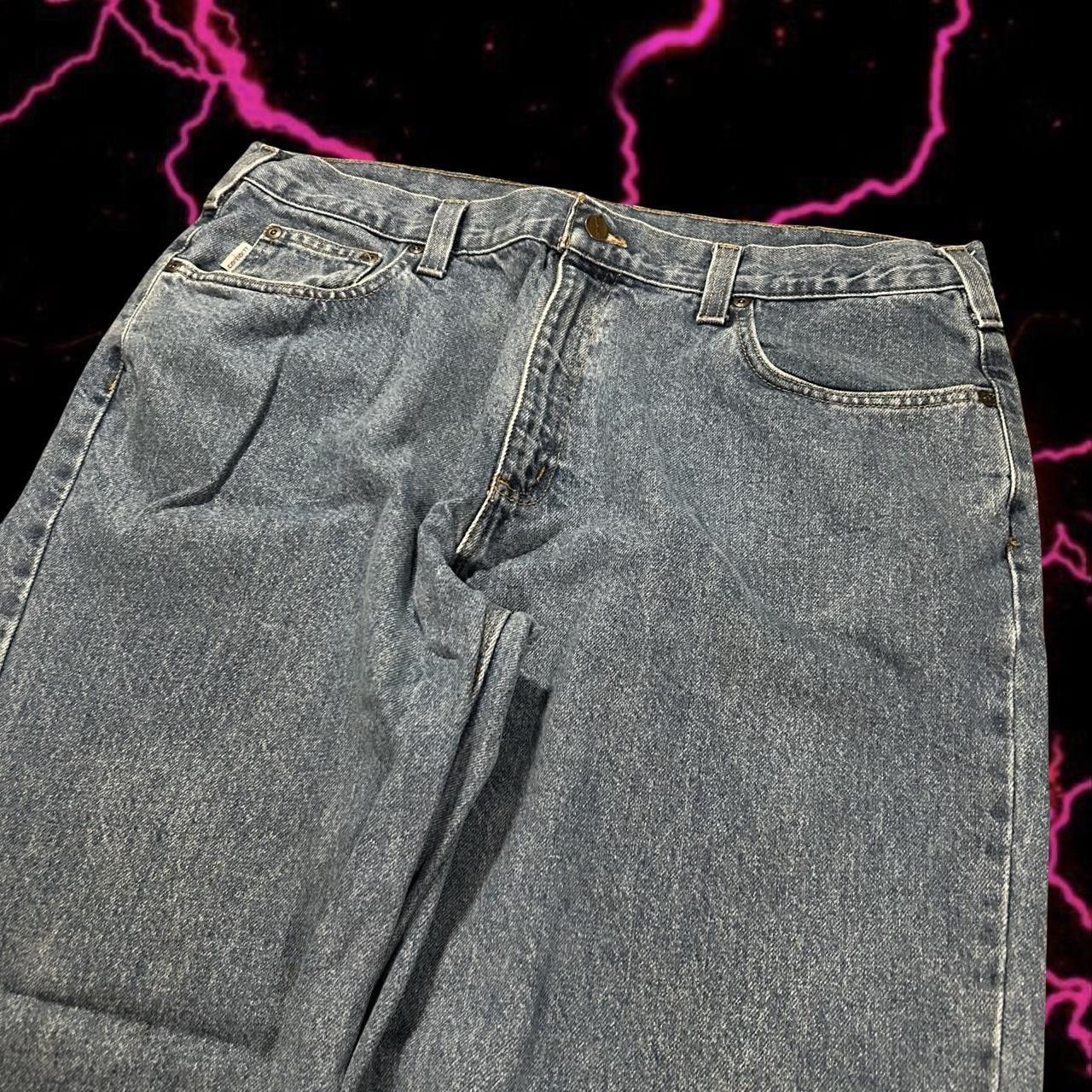 Carhartt vintage baggy skater carhartt jeans Size US 37 - 2 Thumbnail