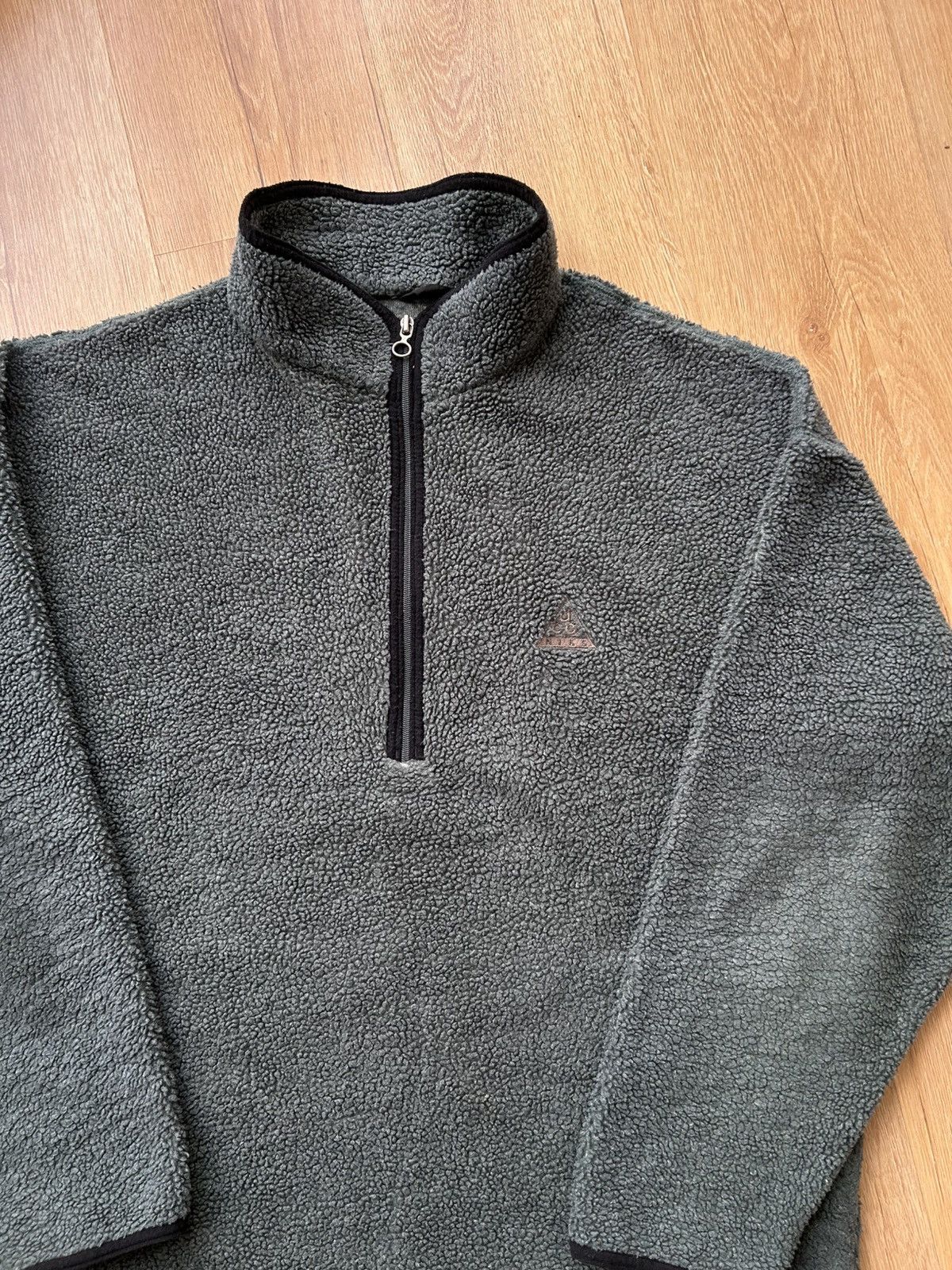 Nike ACG Vintage Nike ACG Deep Pile 1/4 Zip Fleece Size US XXL / EU 58 / 5 - 4 Thumbnail