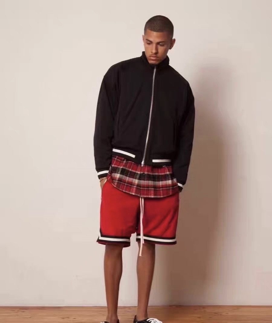 Fear of God Fear of God Fifth Collection Silk Cropped Track Jacket Size US XL / EU 56 / 4 - 7 Thumbnail