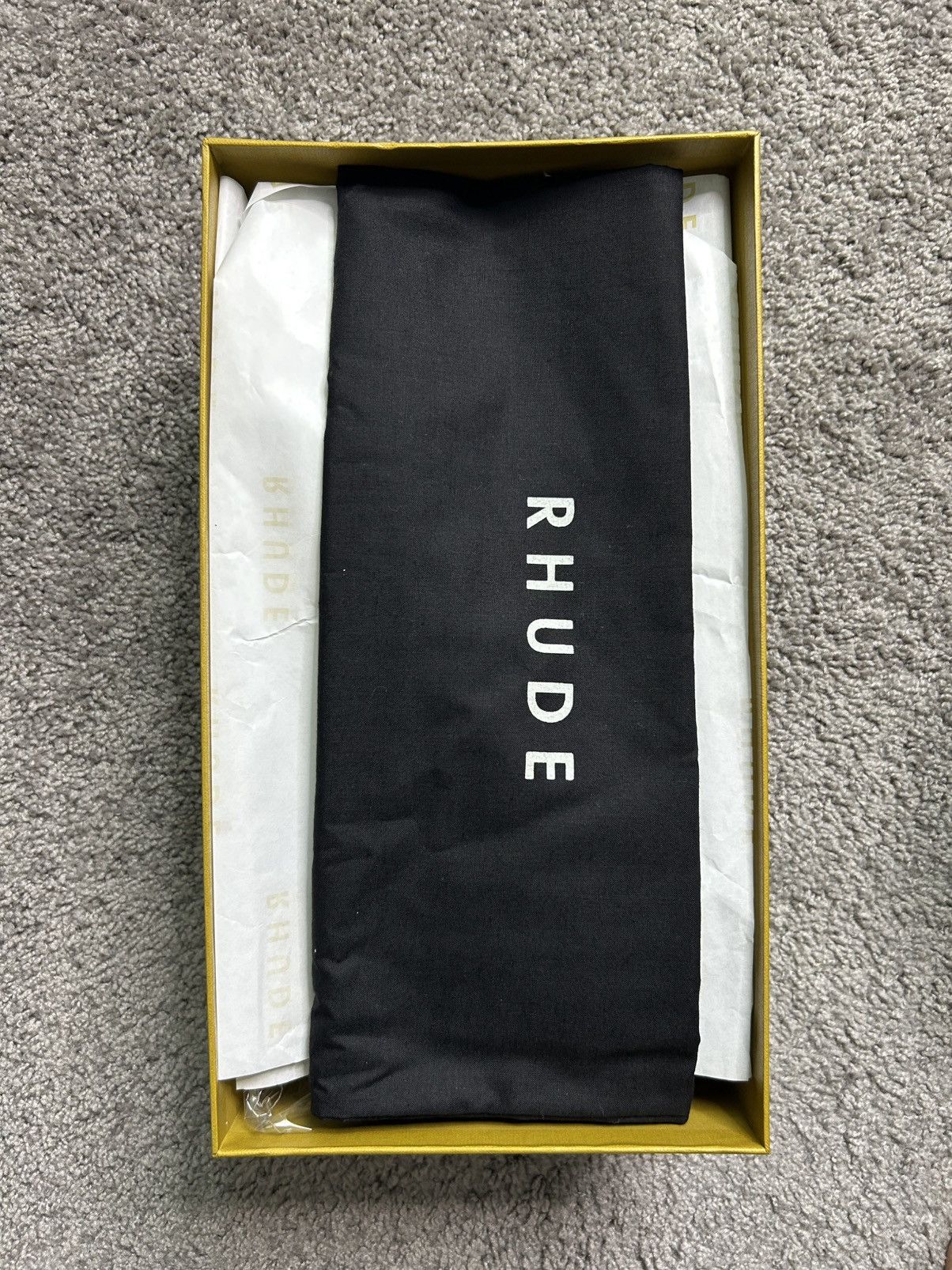 Rhude Size 9 - Rhude Rhunner White And Gray Sneakers Made In Italy Size US 9 / EU 42 - 9 Thumbnail