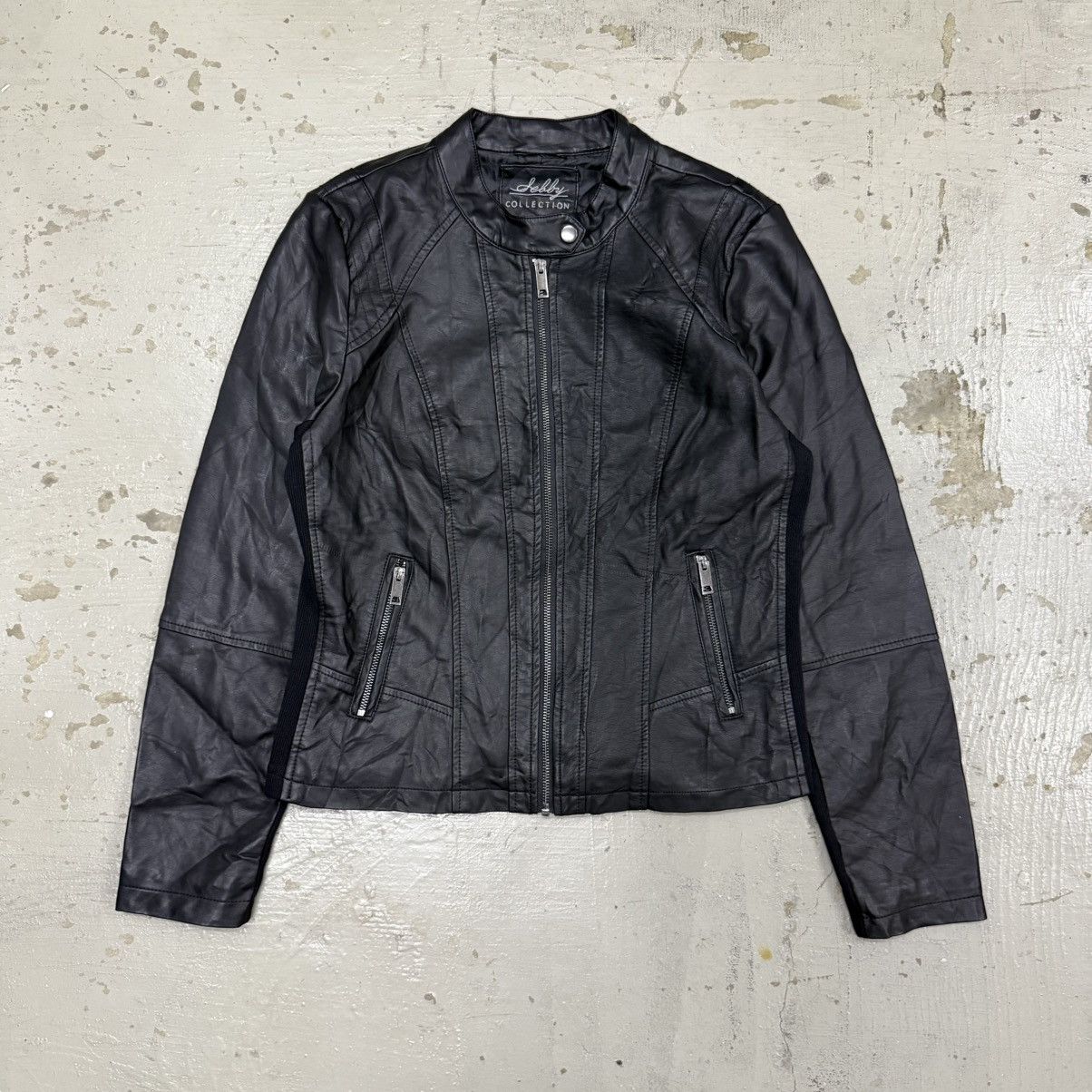 If Six Was Nine Leather Biker Jacket LGB Style Size US M / EU 48-50 / 2 - 1 Thumbnail