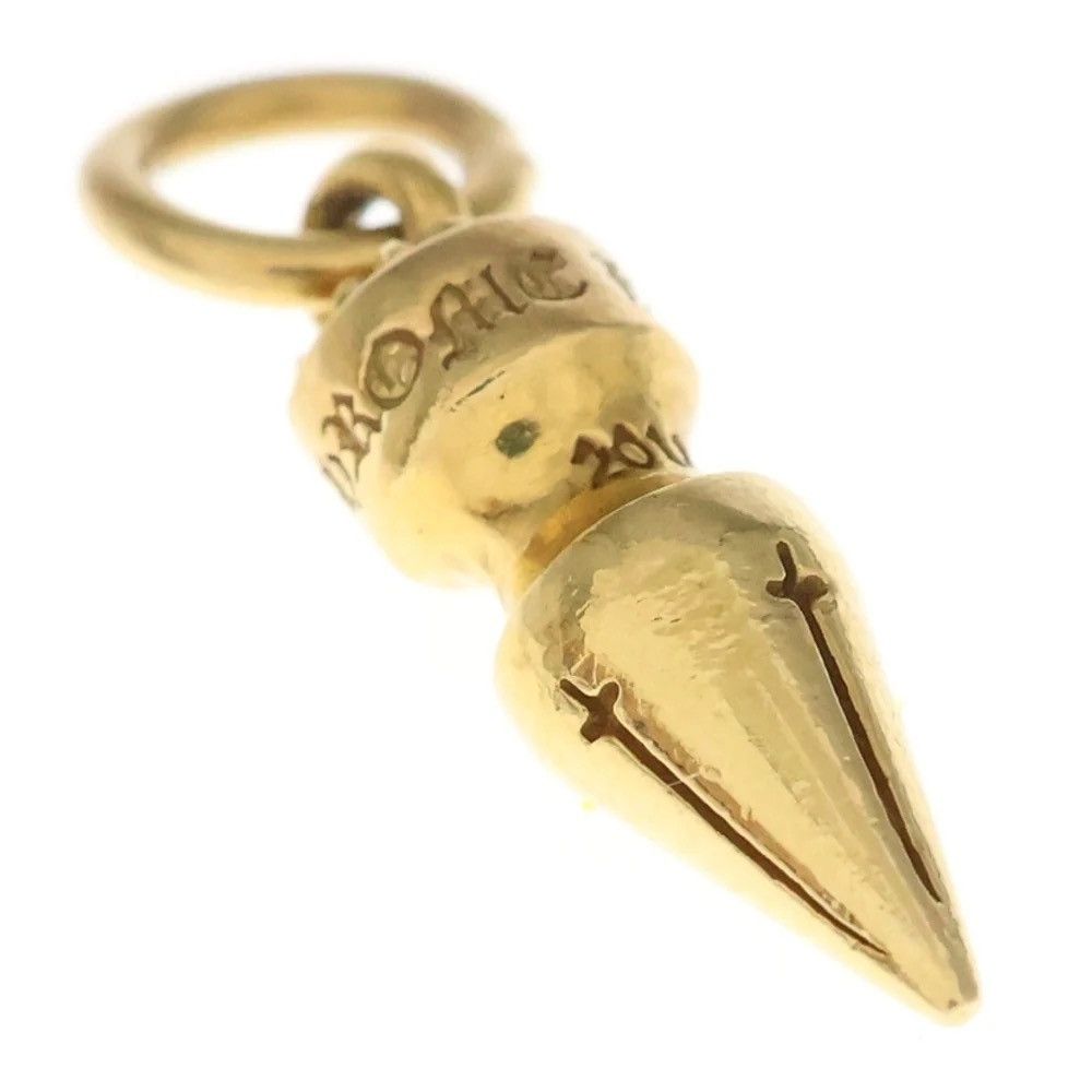 Chrome Hearts Chrome Hearts 22k Gold Spike Pendant Necklace Charm Size ONE SIZE - 5 Thumbnail