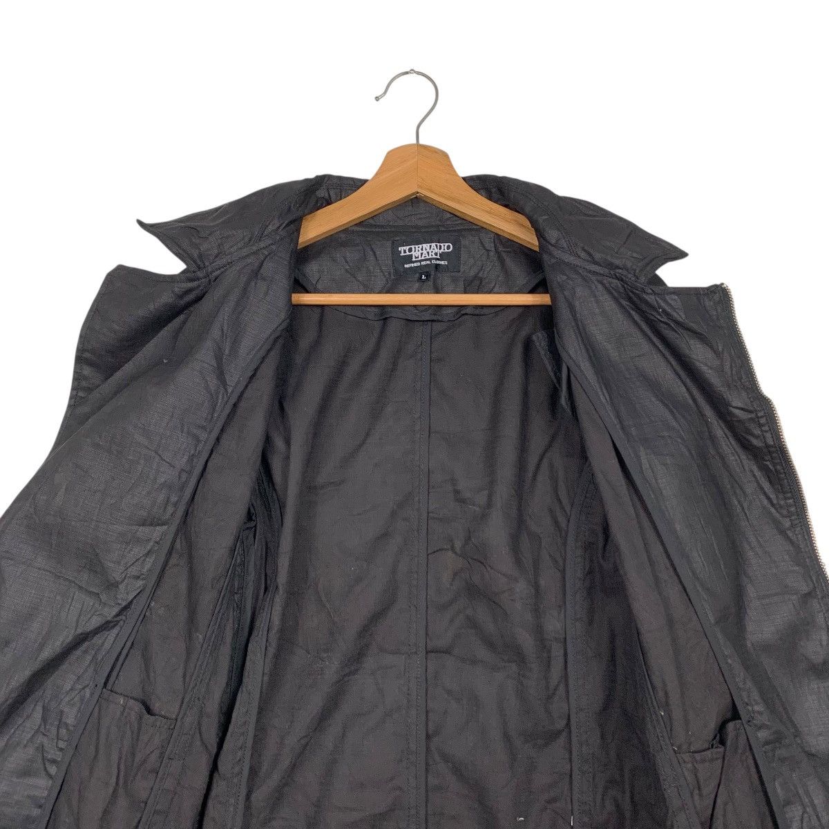 Tornado Mart Tornado Mart Double Colar Biker Jacket Size US S / EU 44-46 / 1 - 12 Thumbnail