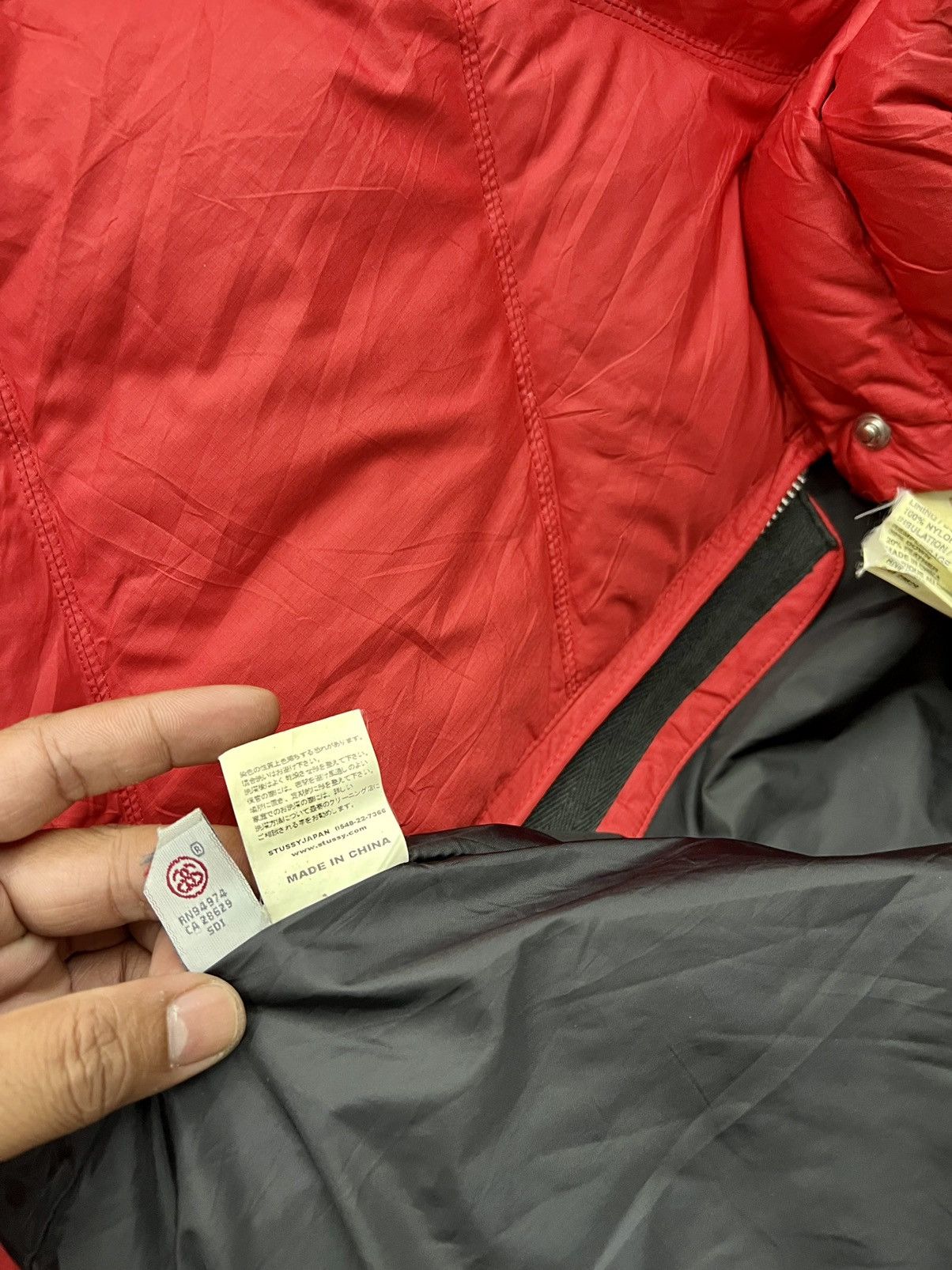 Stussy VINTAGE STUSSY GEAR DOWN PUFFER JACKET Size US M / EU 48-50 / 2 - 19 Thumbnail