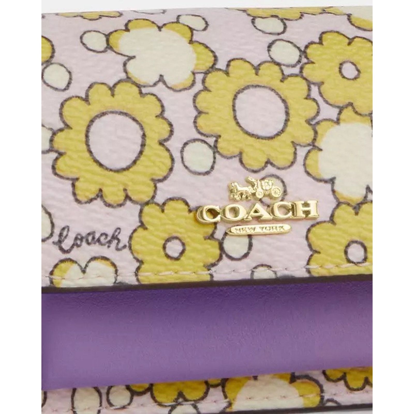 Coach NWT Coach Mini Klare Bag Charm CBL32 Im/Lilac Multi Size ONE SIZE - 5 Thumbnail
